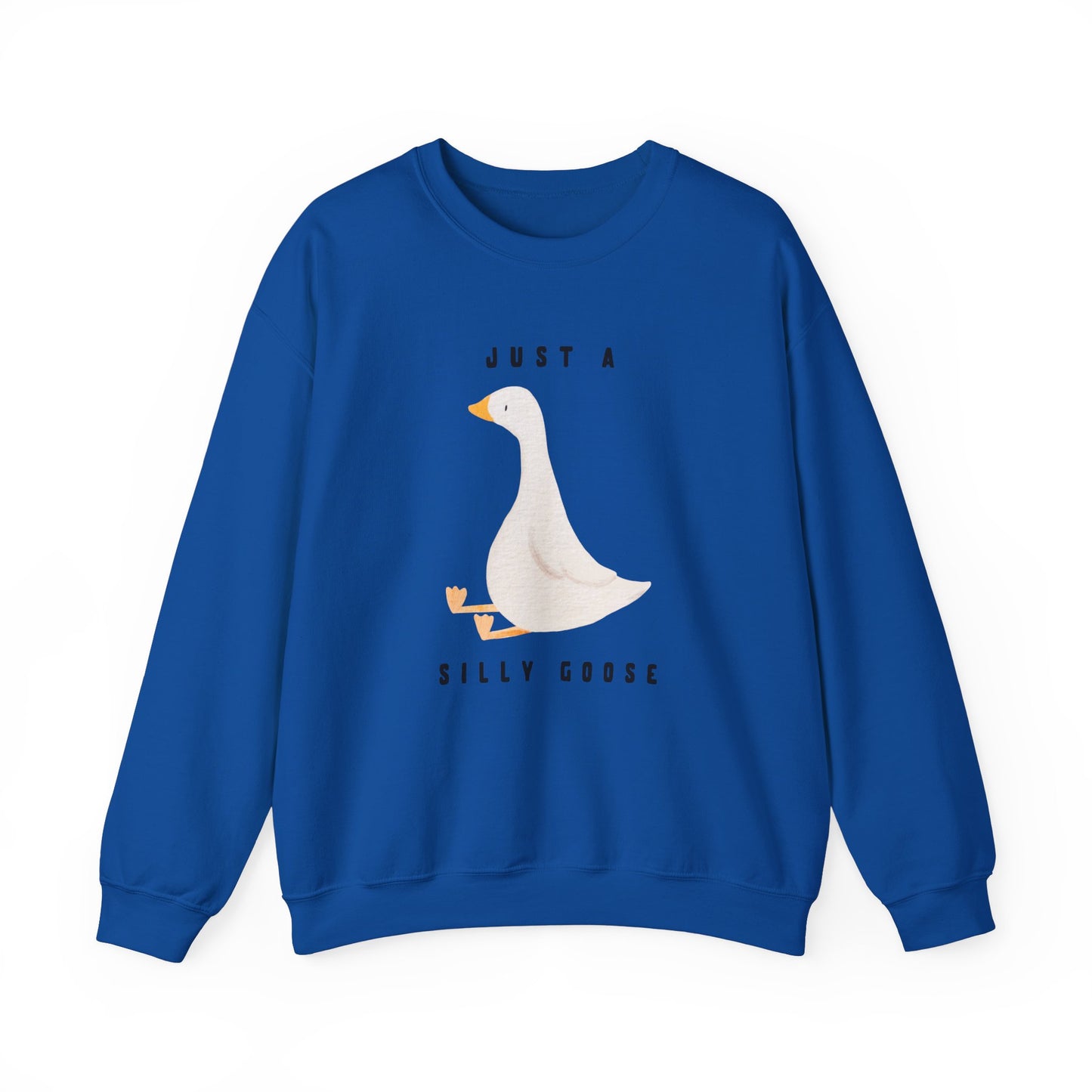 Just A Silly Goose Heavy Blend™ Crewneck Sweatshirt