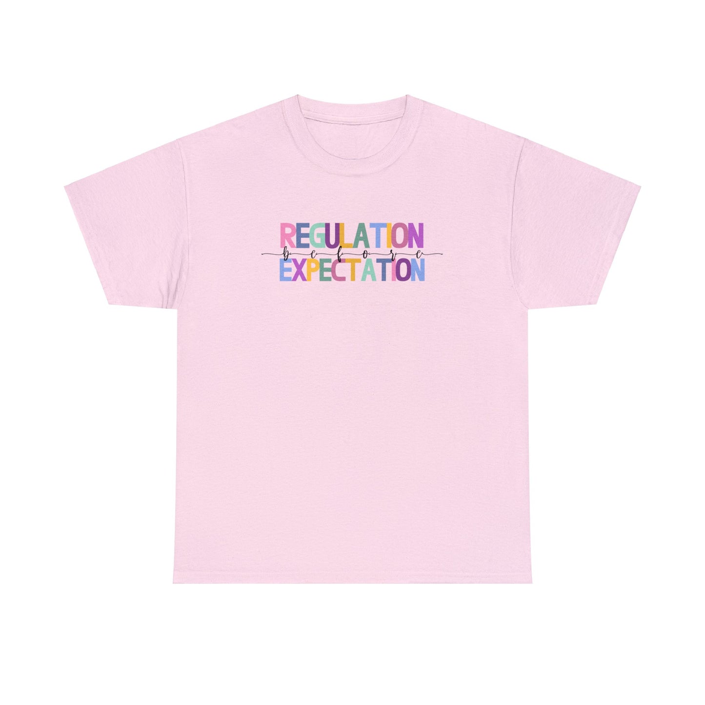 Regulation Before Expectation Heavy Cotton Tee