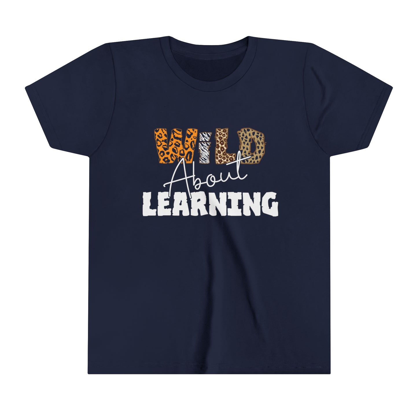 Wild About Learning Kids Short Sleeve Tee