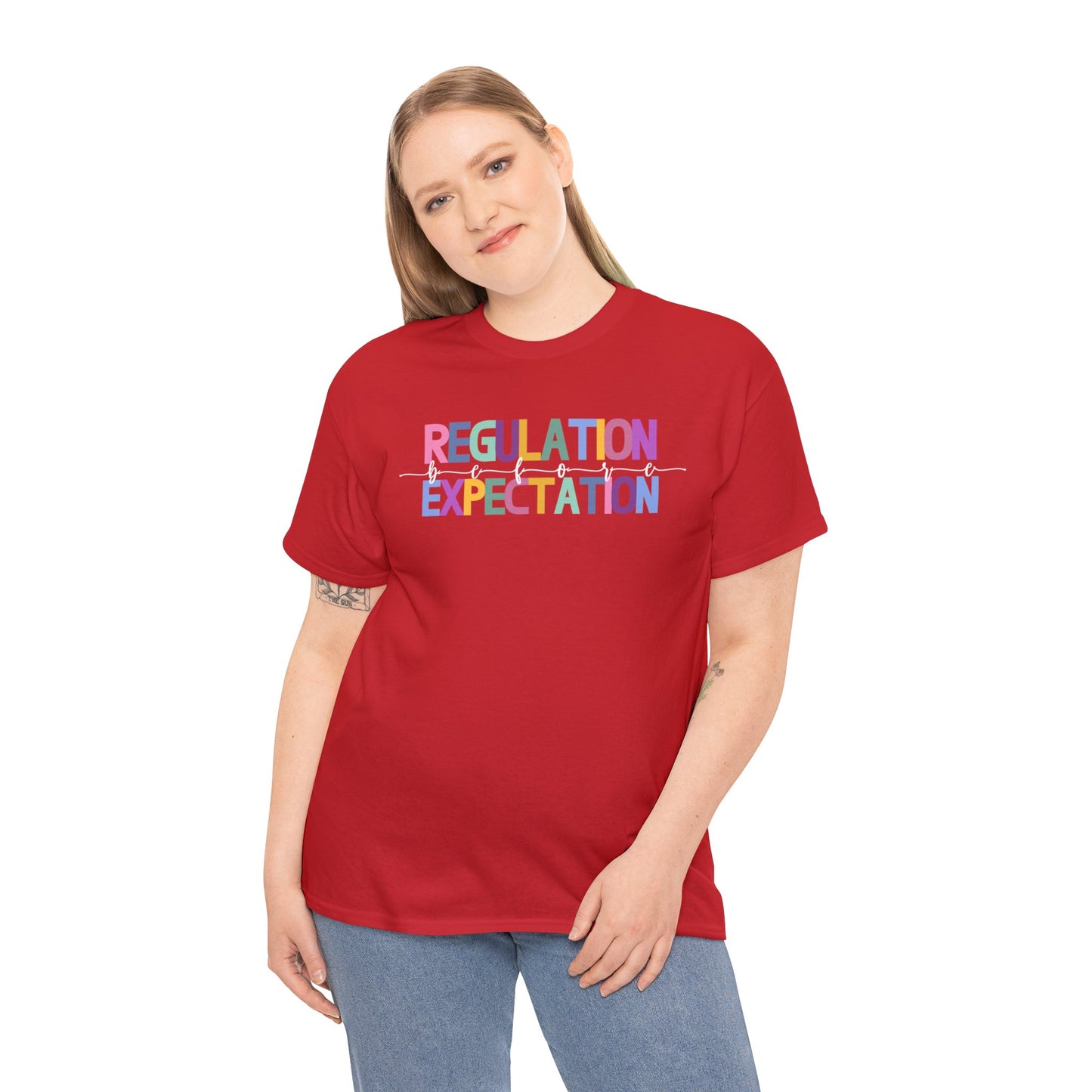 Regulation Before Expectation Heavy Cotton Tee