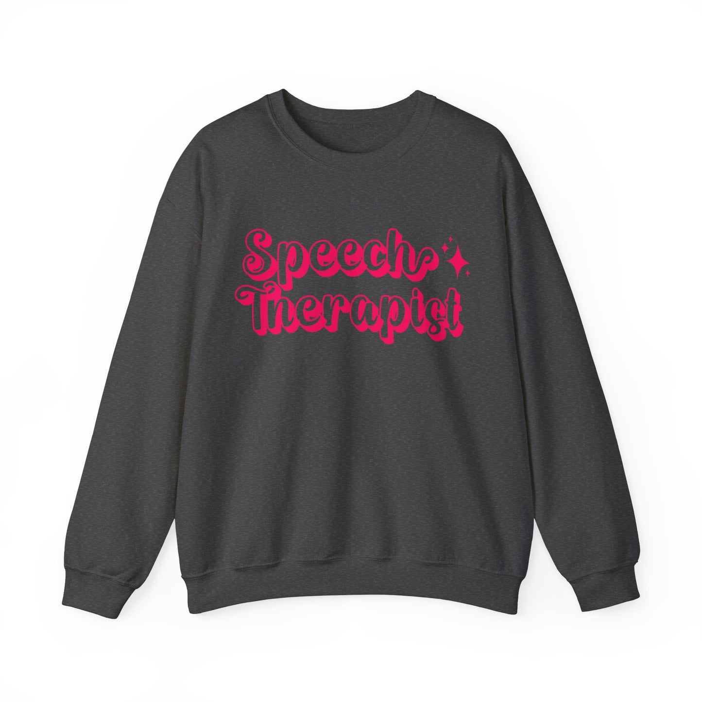 Pink and Bubbly Speech Therapist Heavy Blend™ Crewneck Sweatshirt