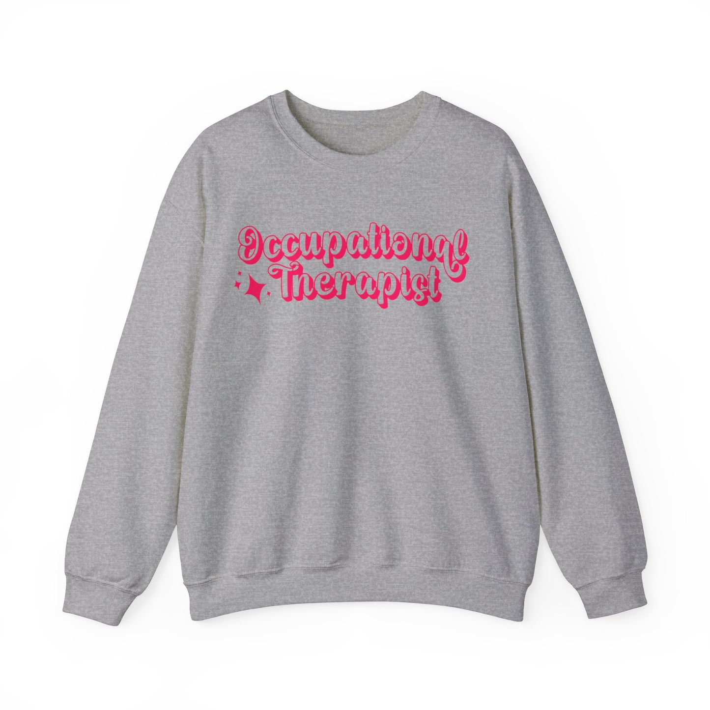 Pink and Bubbly Occupational Therapist Heavy Blend™ Crewneck Sweatshirt