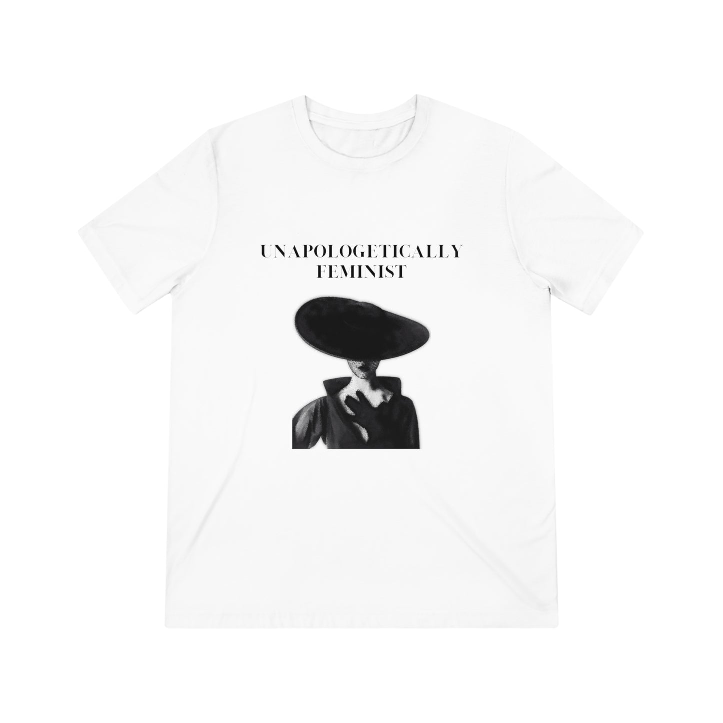 Unapologetically Feminist Triblend Tee