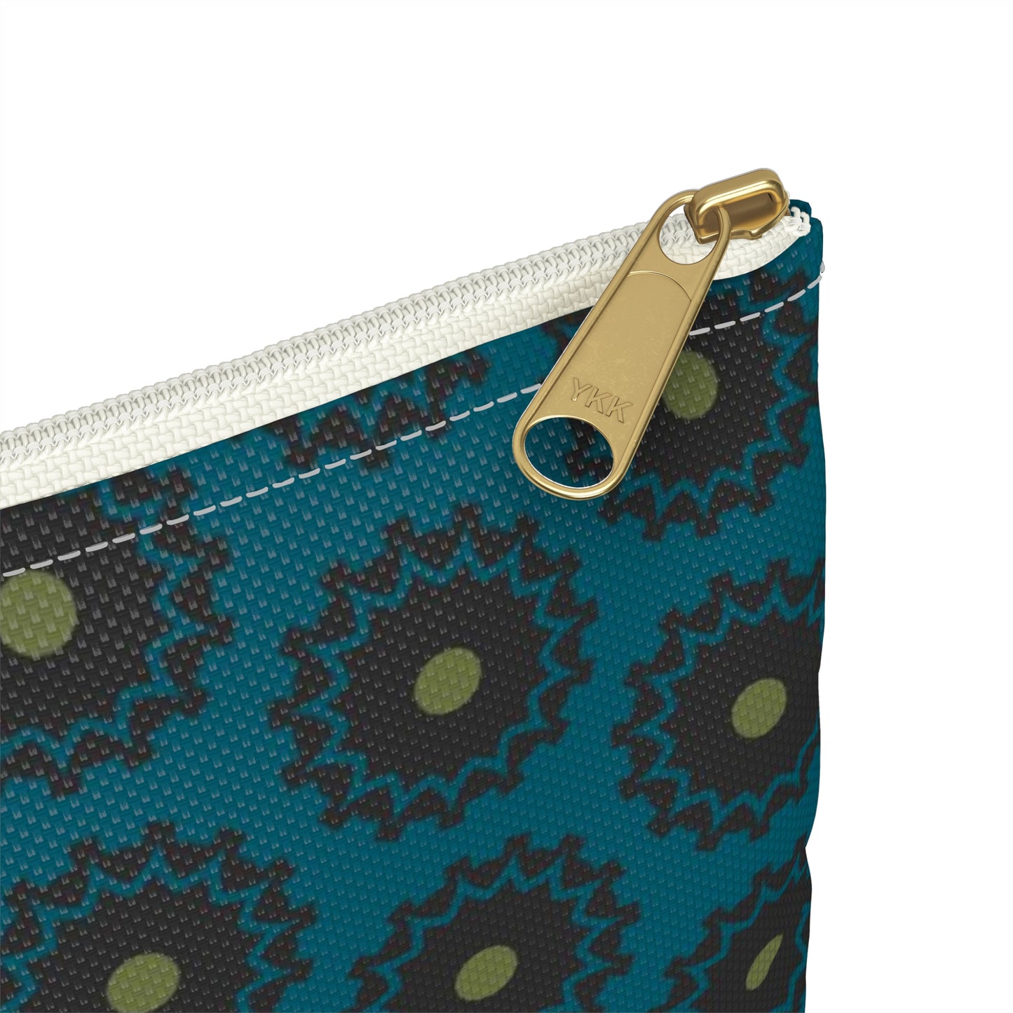 Blue Mandalas Accessory Pouch