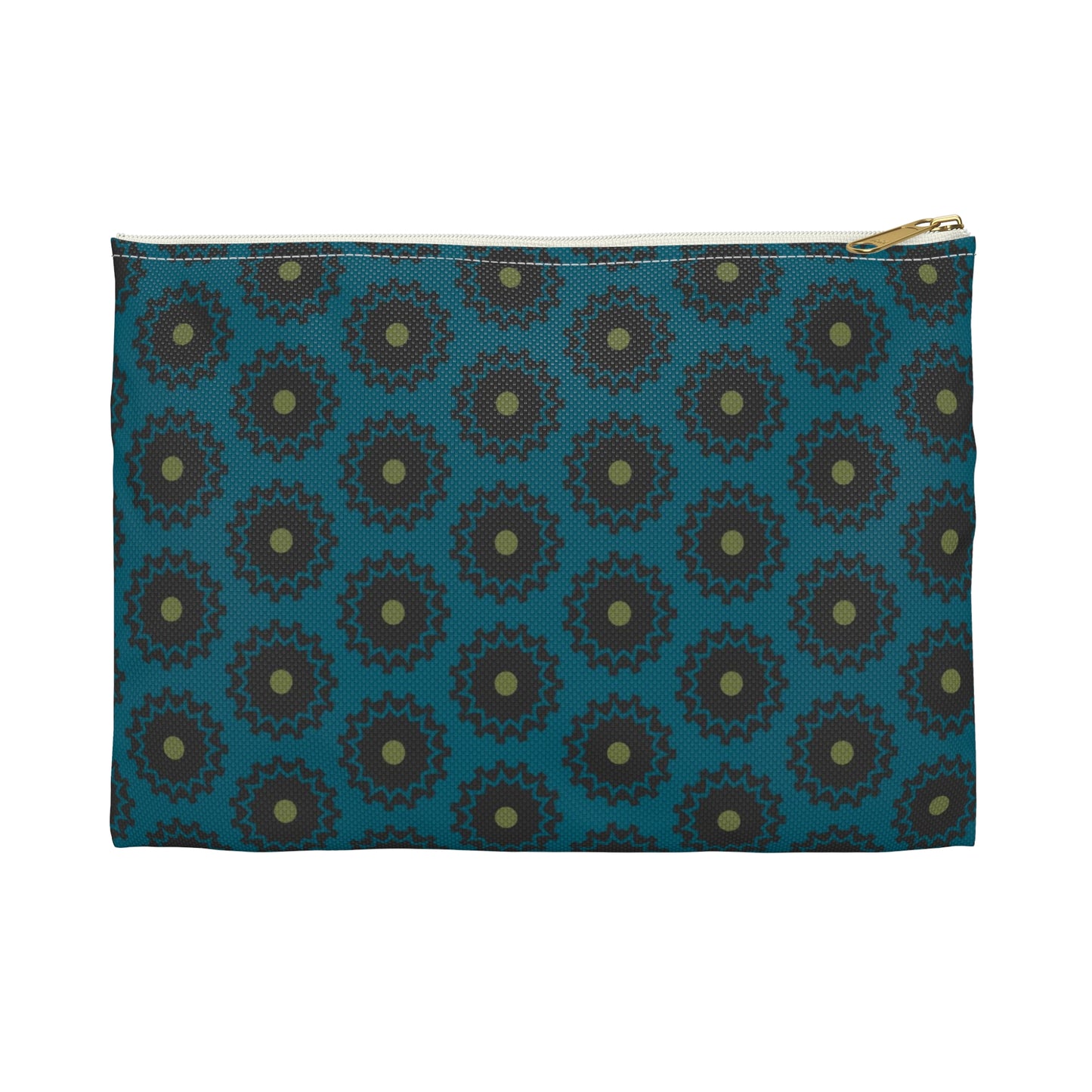 Blue Mandalas Accessory Pouch