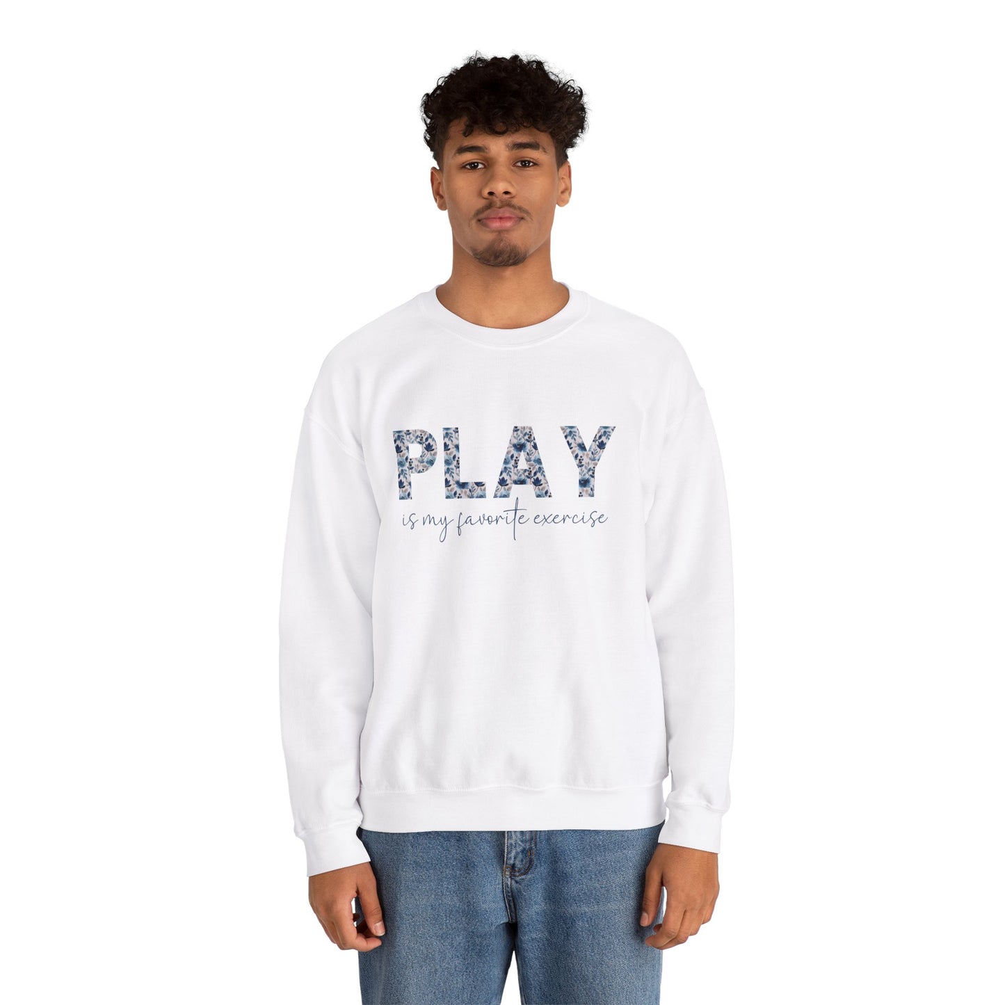 Play is My Favorite Exercise Heavy Blend™ Crewneck Sweatshirt