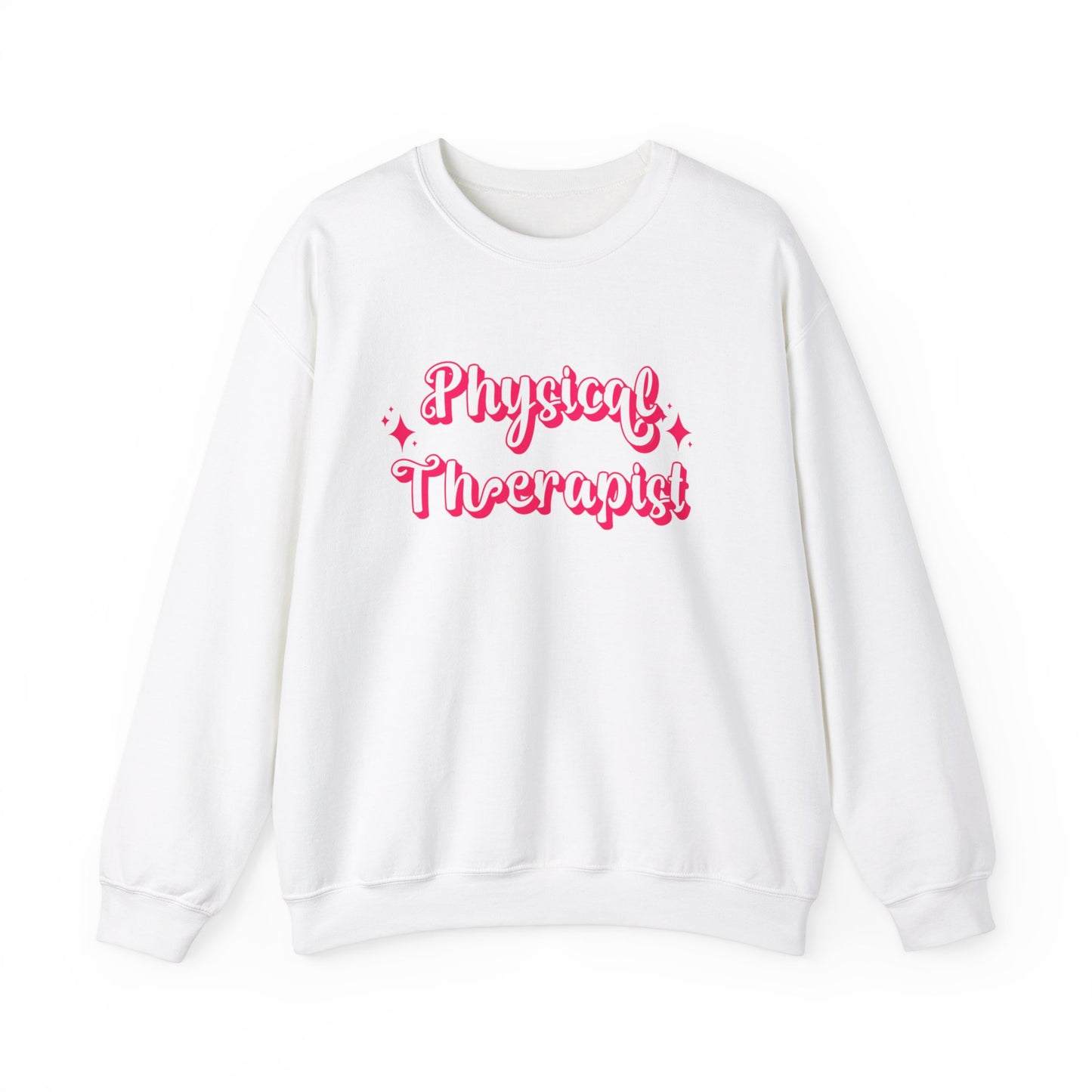 Pink and Bubbly Physical Therapist Heavy Blend™ Crewneck Sweatshirt