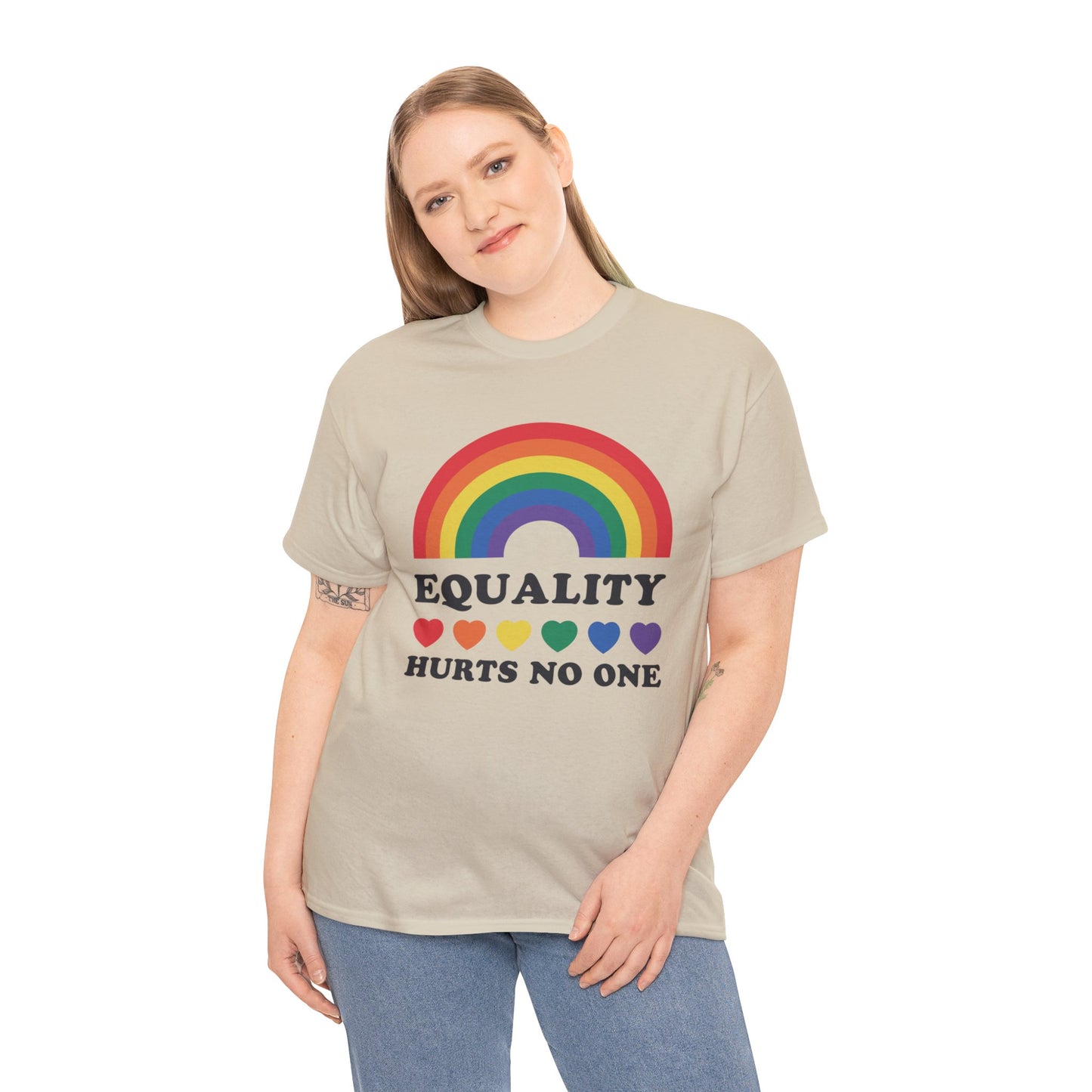 Equality Hurts No One Heavy Cotton Tee