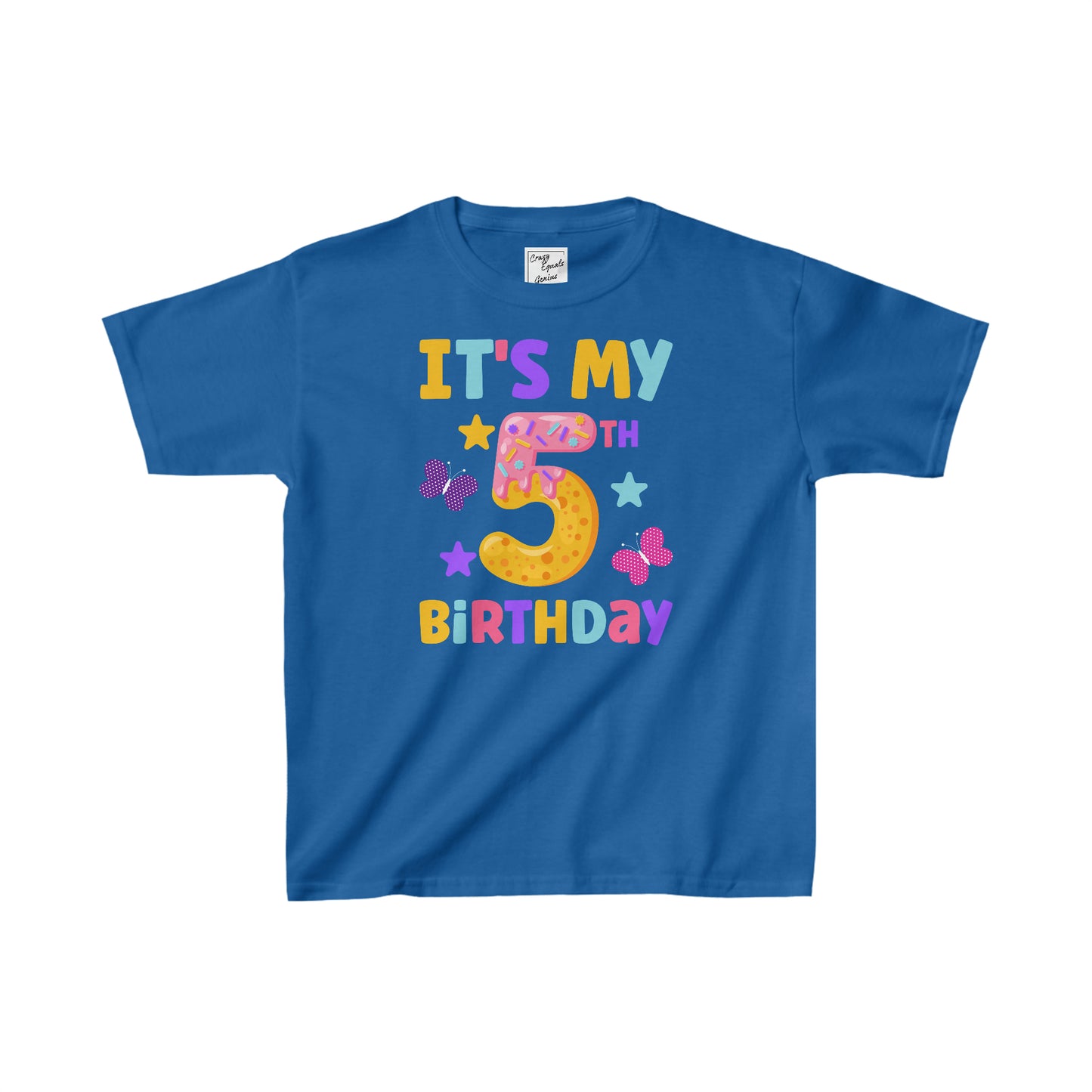 It's My 5th Birthday Kids Heavy Cotton™ Tee