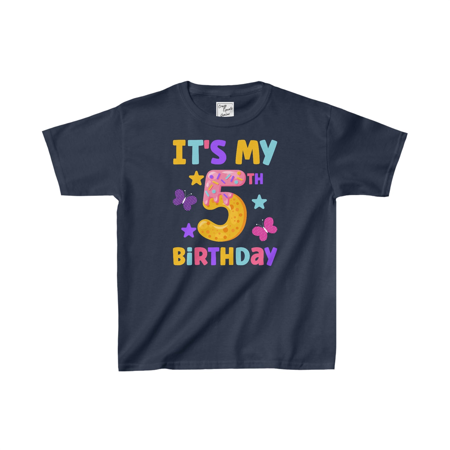 It's My 5th Birthday Kids Heavy Cotton™ Tee