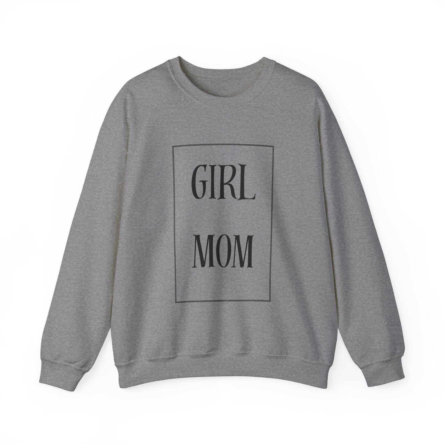 Girl Mom Heavy Blend™ Crewneck Sweatshirt