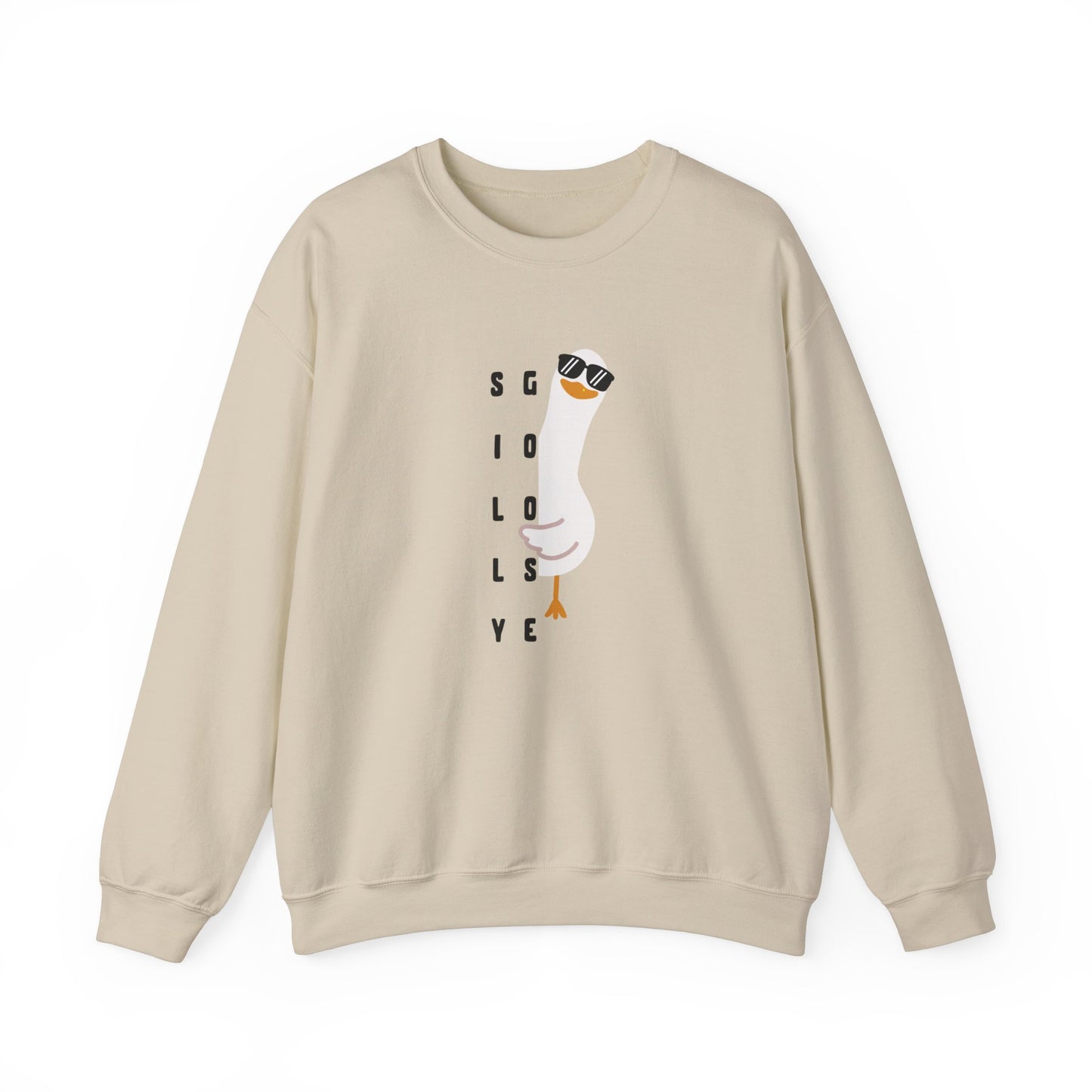 Cool Silly Goose Heavy Blend™ Crewneck Sweatshirt