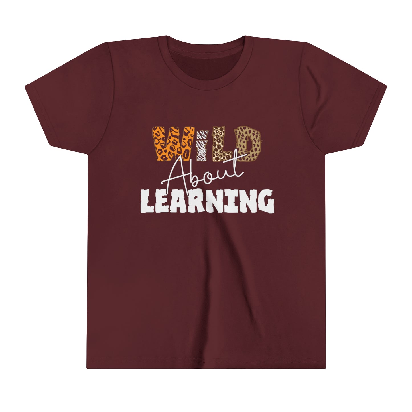 Wild About Learning Kids Short Sleeve Tee