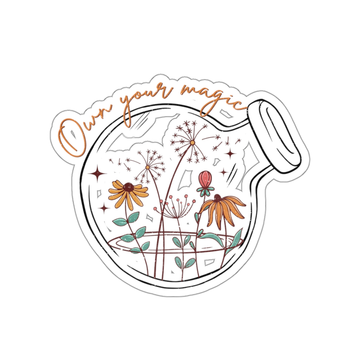 Own Your Magic Kiss-Cut Sticker