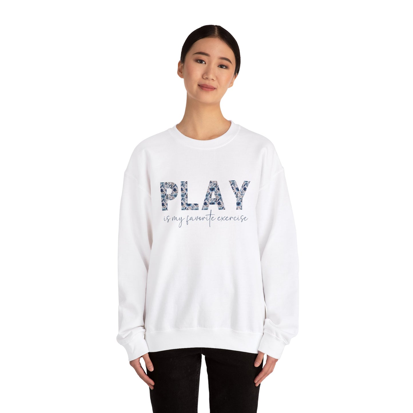 Play is My Favorite Exercise Heavy Blend™ Crewneck Sweatshirt