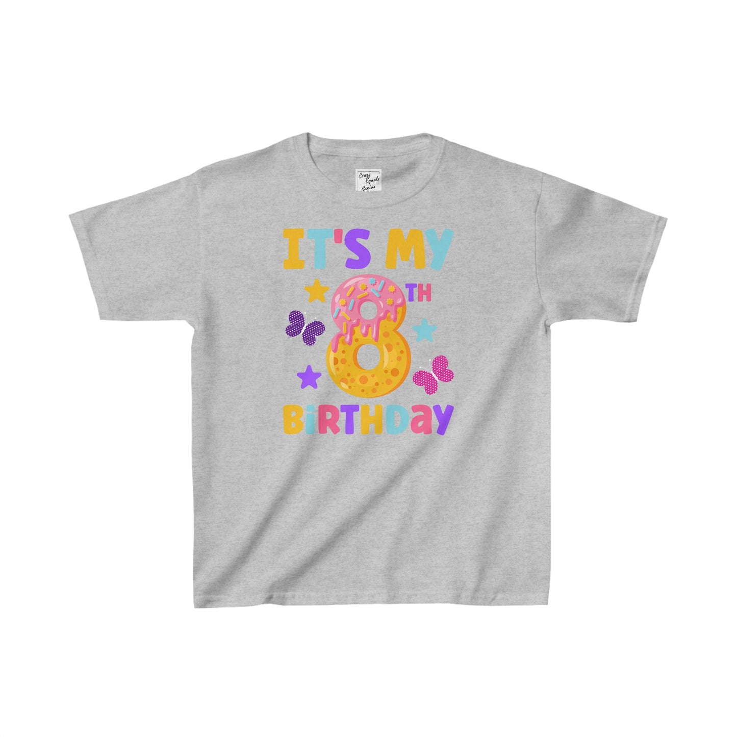 It's My 8th Birthday Kids Heavy Cotton™ Tee