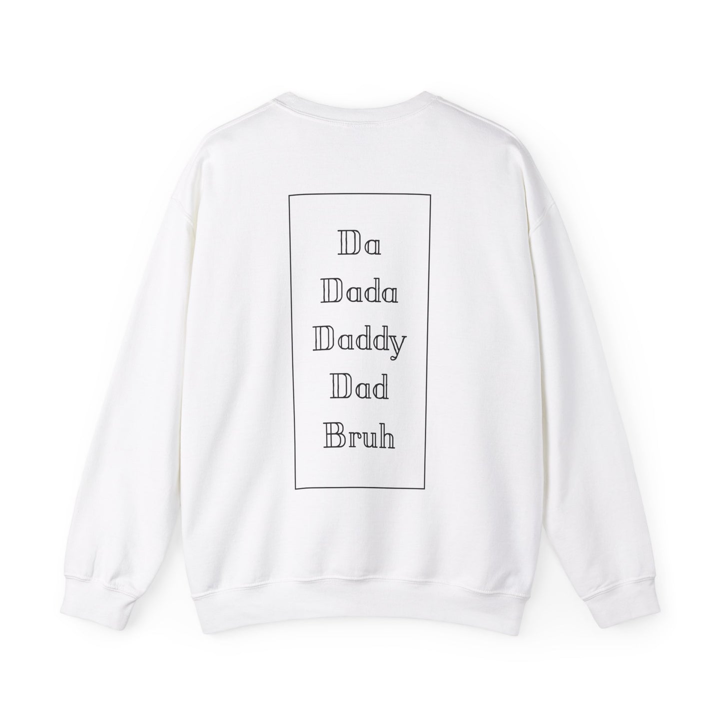 Evolution of a Dad Heavy Blend™ Crewneck Sweatshirt
