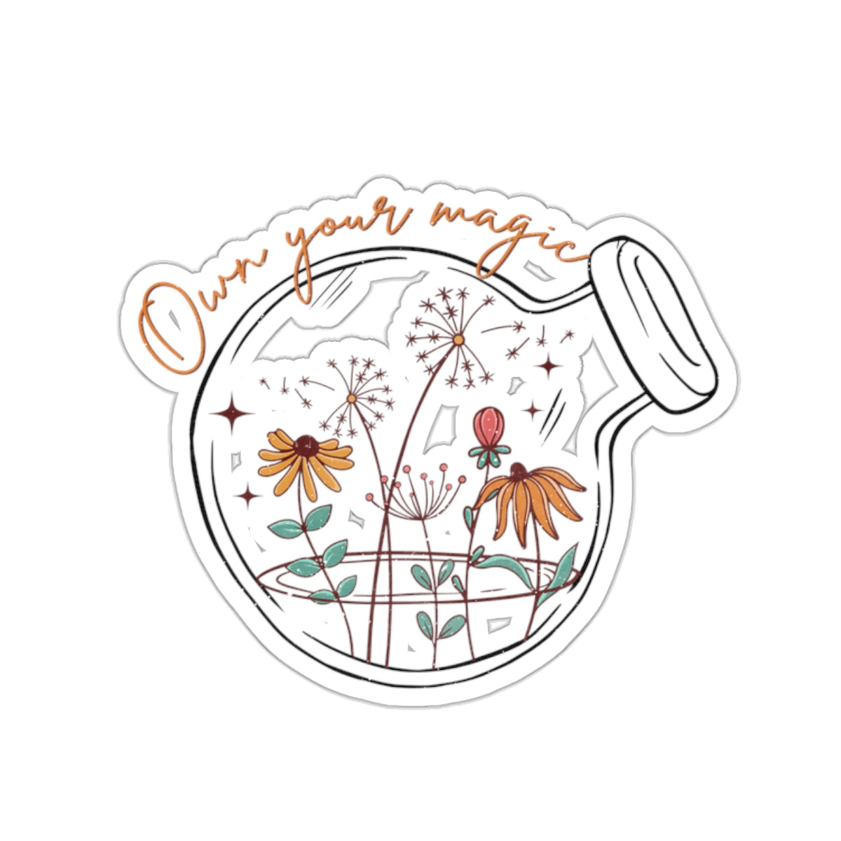 Own Your Magic Kiss-Cut Sticker