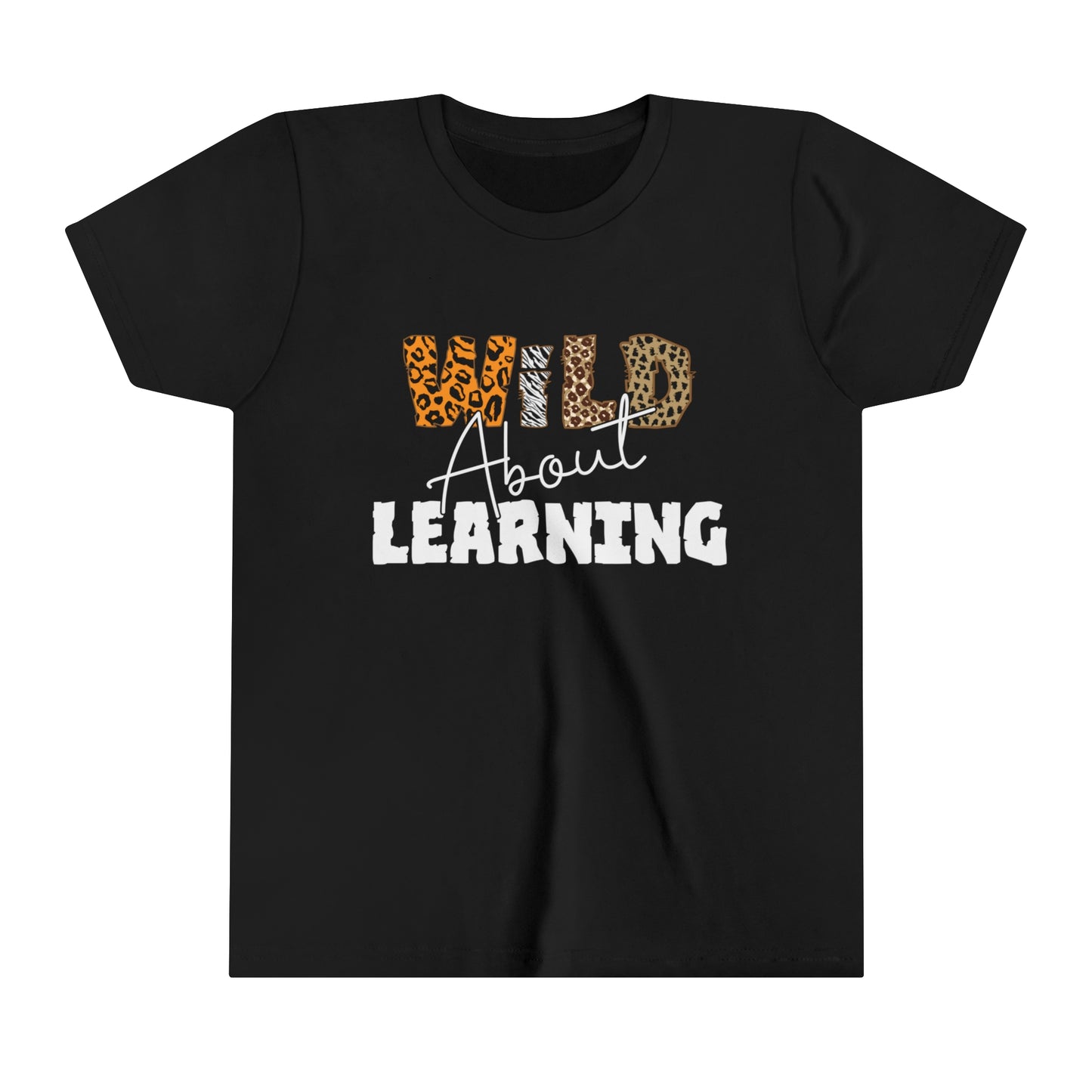 Wild About Learning Kids Short Sleeve Tee