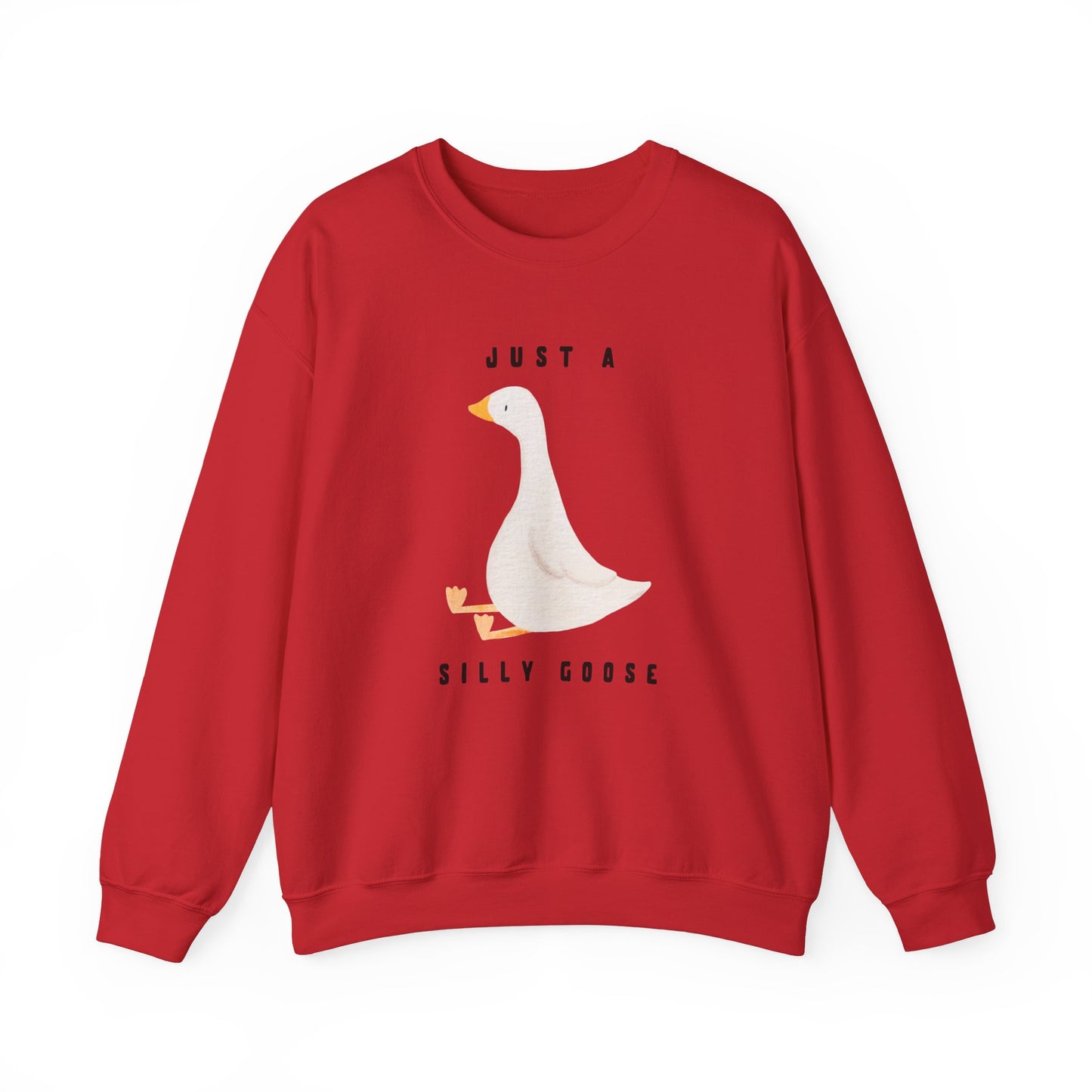 Just A Silly Goose Heavy Blend™ Crewneck Sweatshirt
