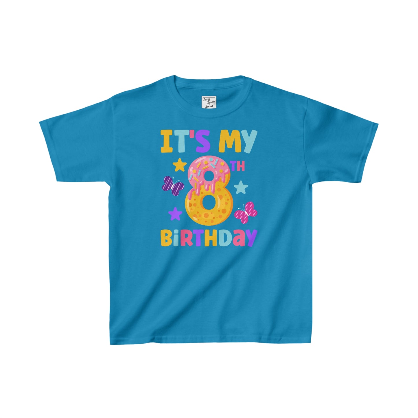 It's My 8th Birthday Kids Heavy Cotton™ Tee