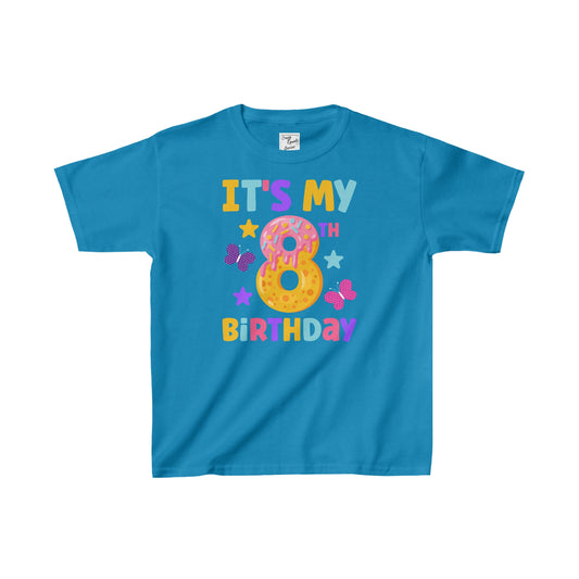 It's My 8th Birthday Kids Heavy Cotton™ Tee