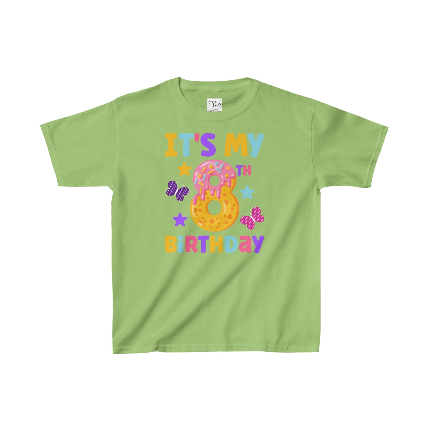 It's My 8th Birthday Kids Heavy Cotton™ Tee