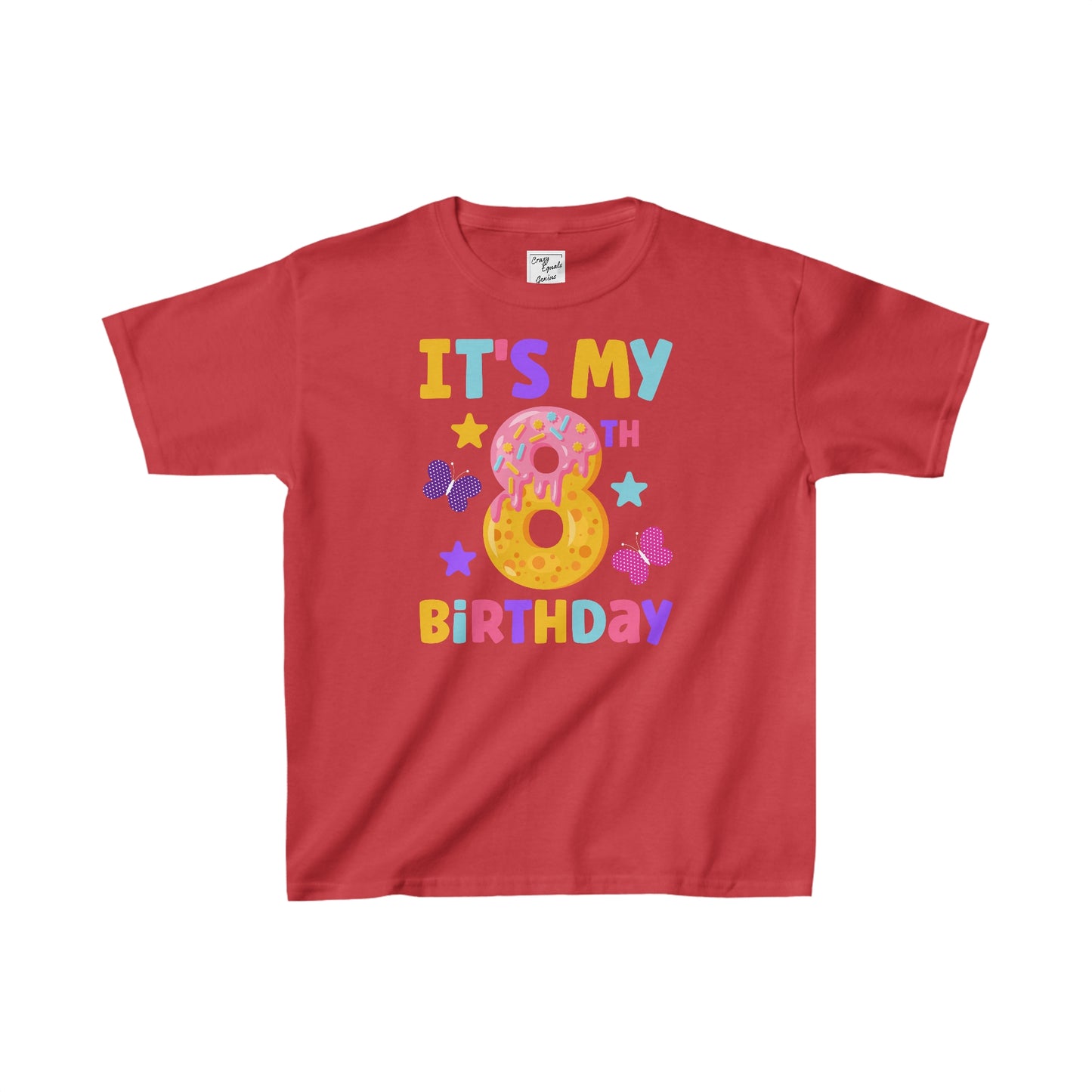 It's My 8th Birthday Kids Heavy Cotton™ Tee