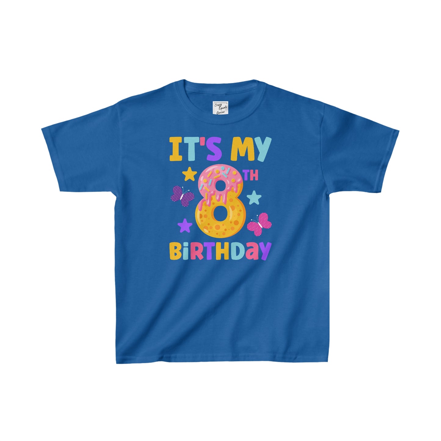 It's My 8th Birthday Kids Heavy Cotton™ Tee
