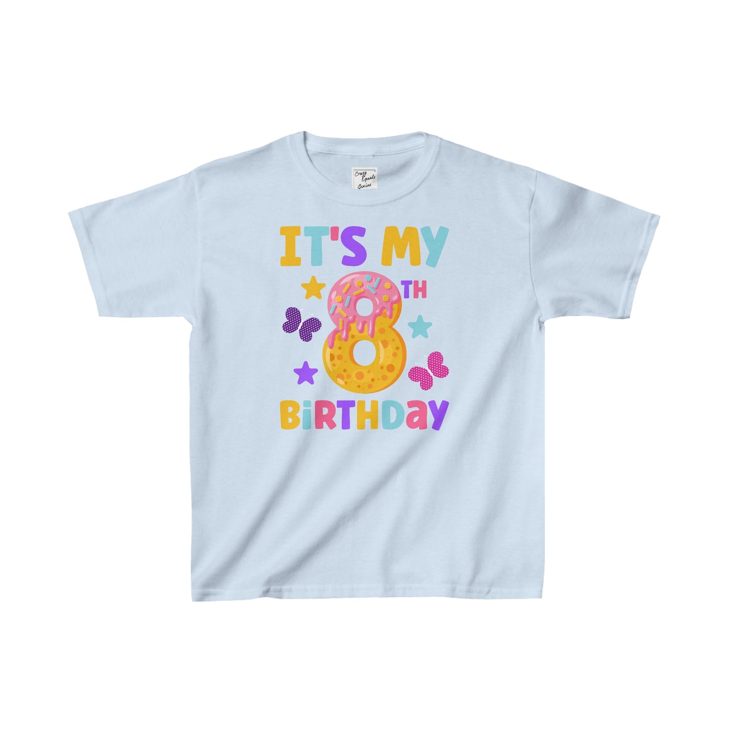 It's My 8th Birthday Kids Heavy Cotton™ Tee