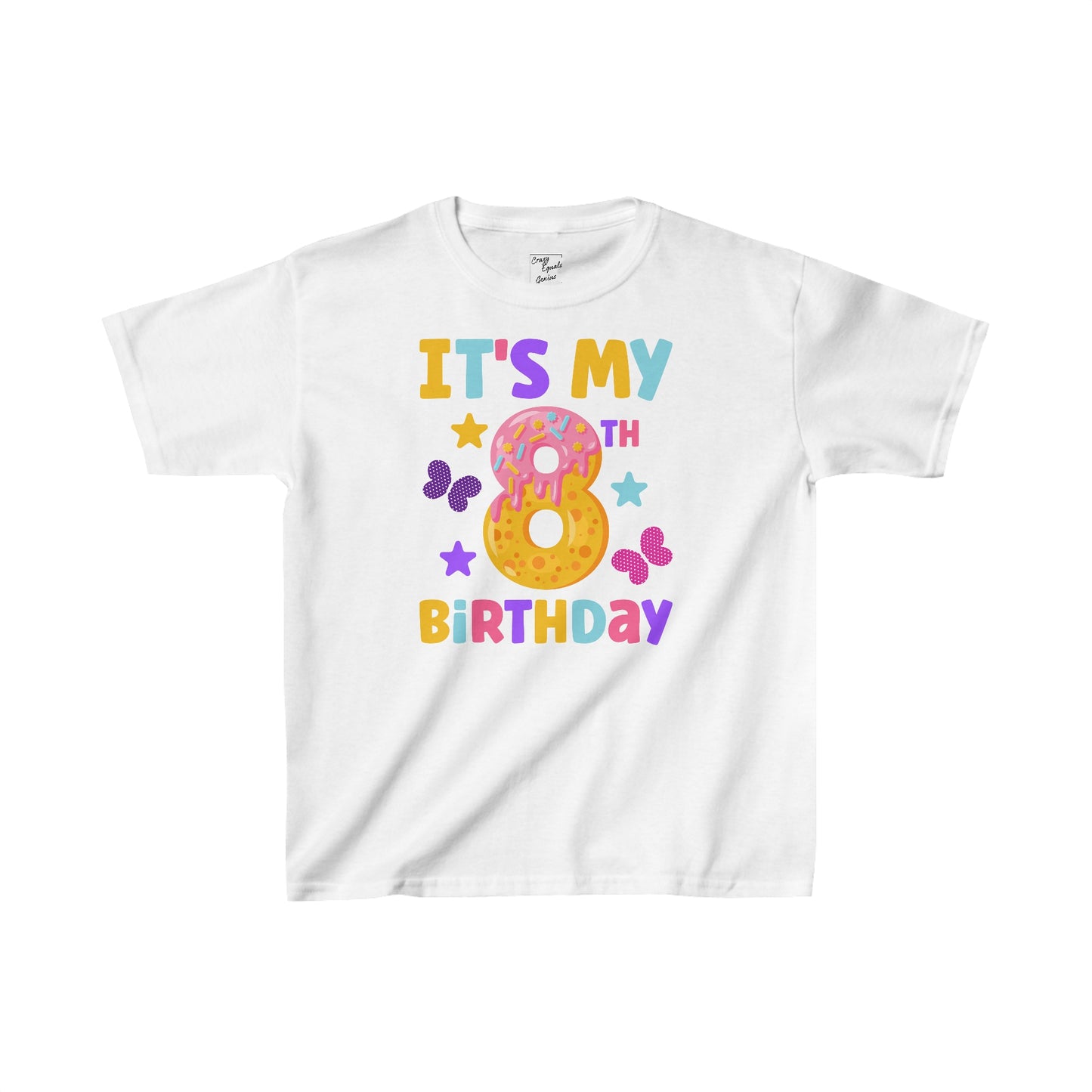 It's My 8th Birthday Kids Heavy Cotton™ Tee