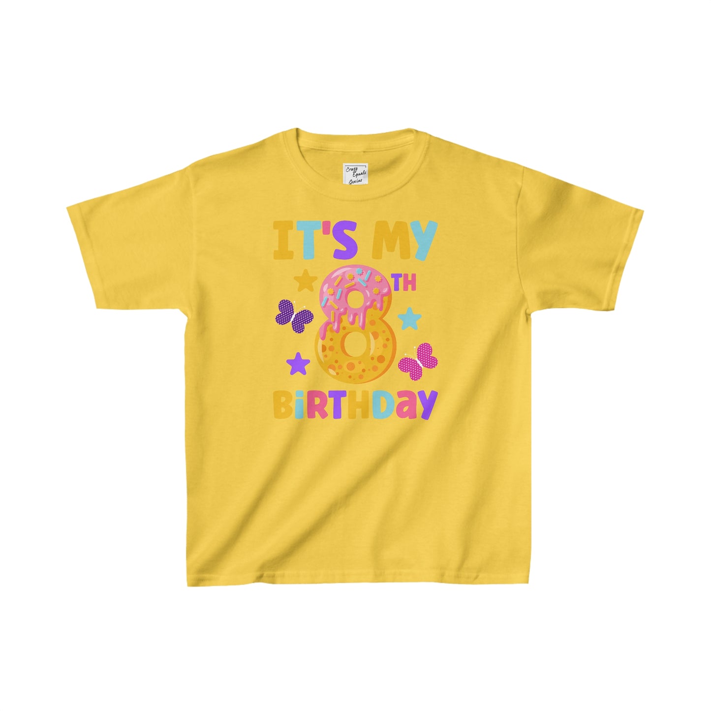 It's My 8th Birthday Kids Heavy Cotton™ Tee