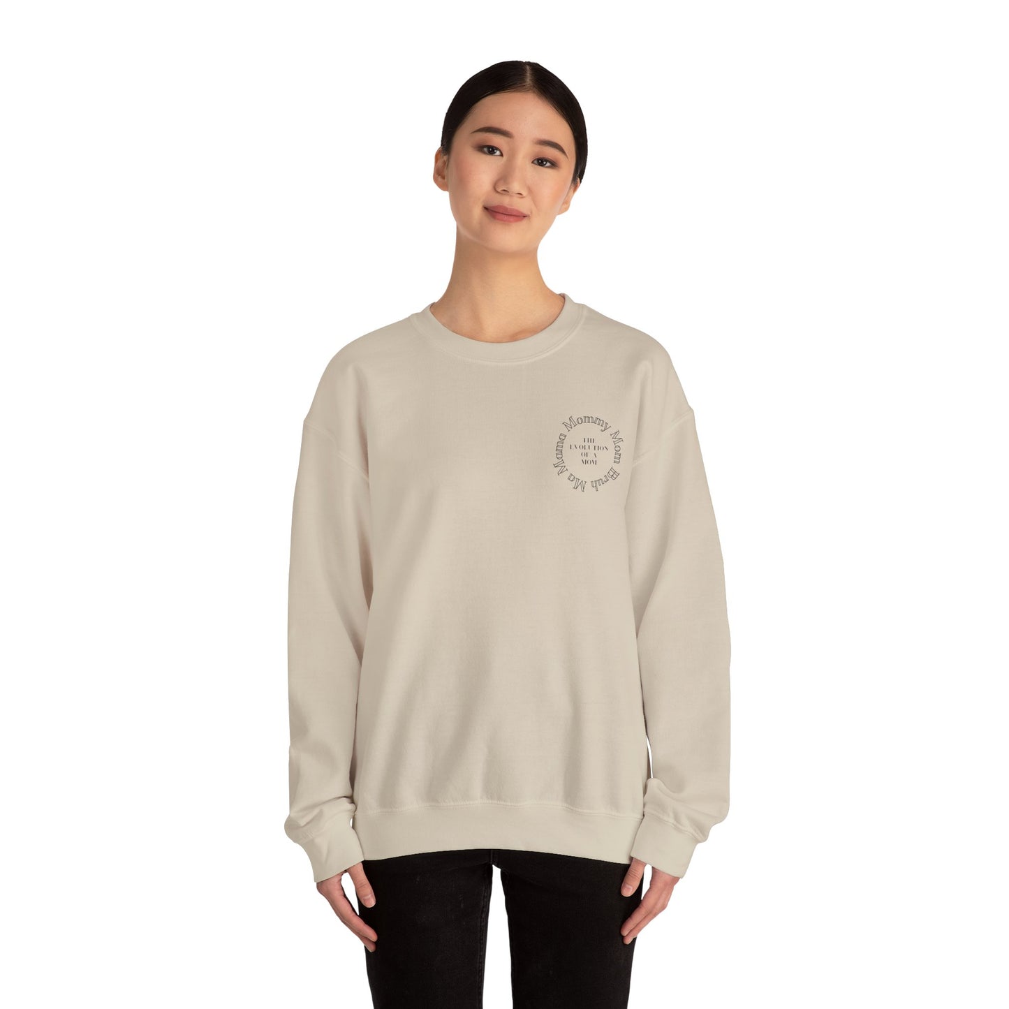 Evolution of a Mom Heavy Blend™ Crewneck Sweatshirt