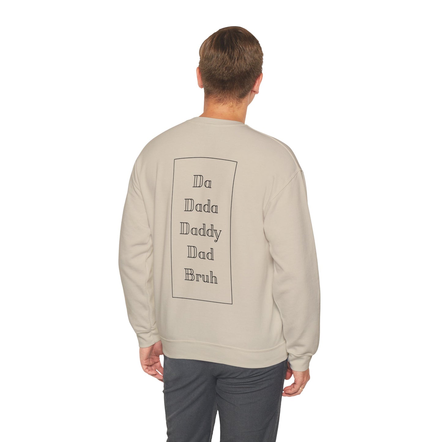 Evolution of a Dad Heavy Blend™ Crewneck Sweatshirt
