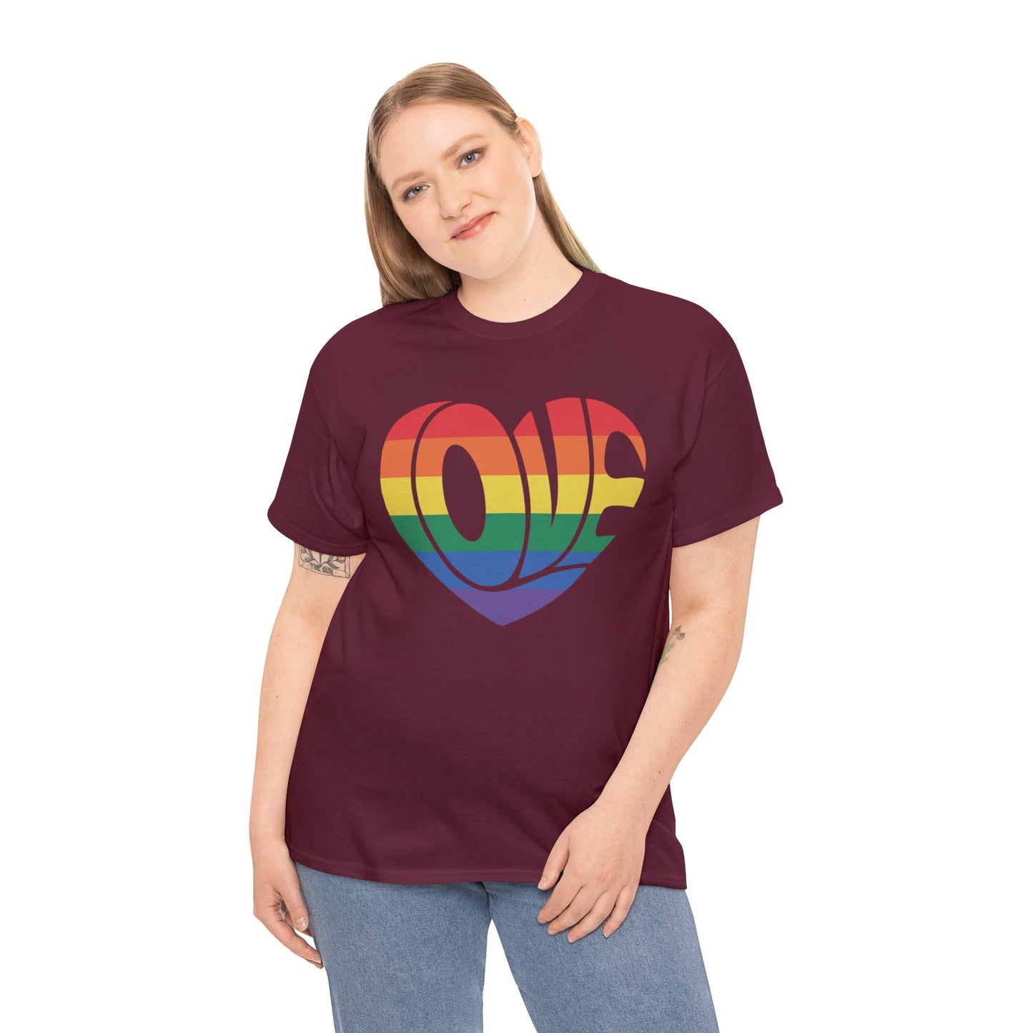 Pride Love Heavy Cotton Tee