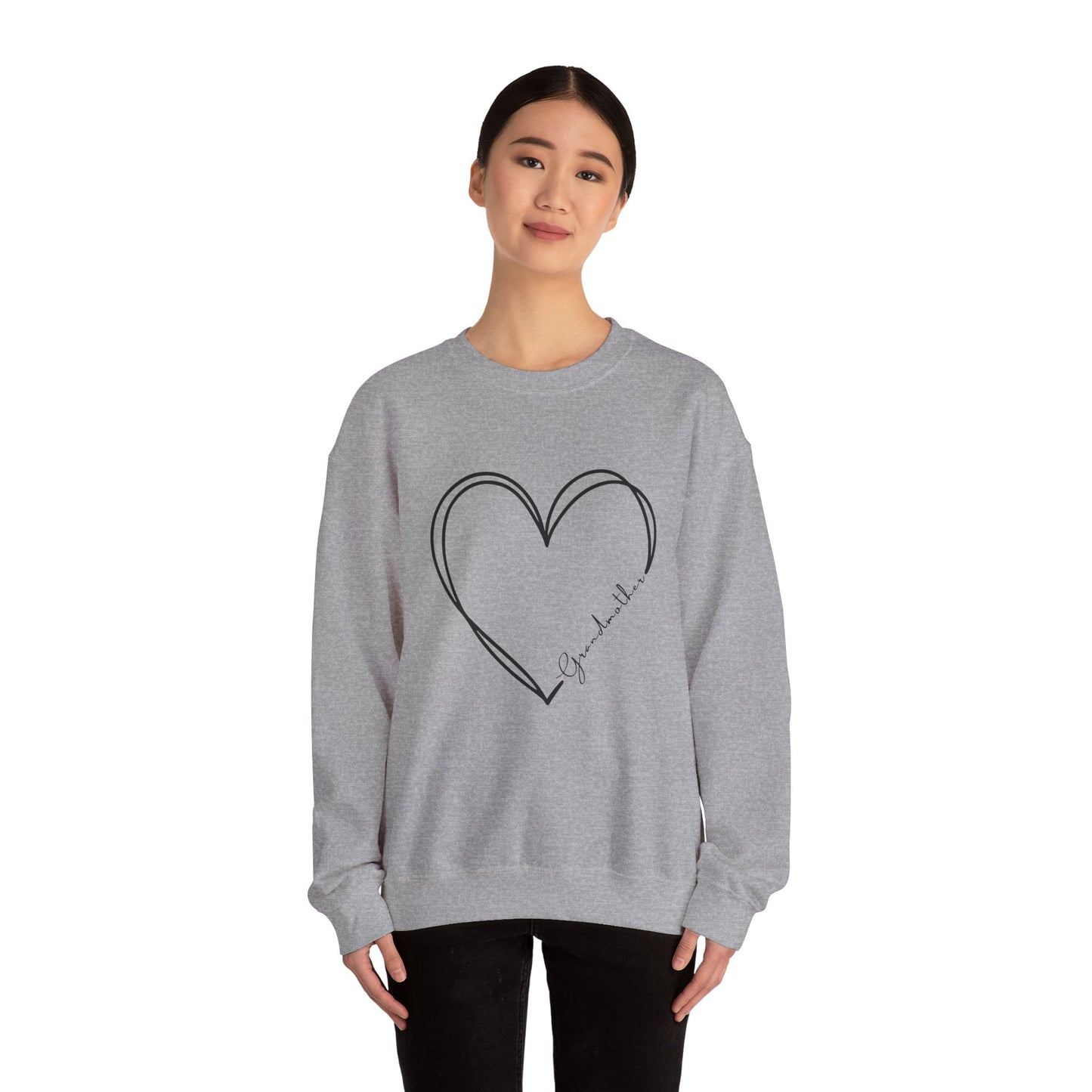 Heart Grandmother Heavy Blend™ Crewneck Sweatshirt
