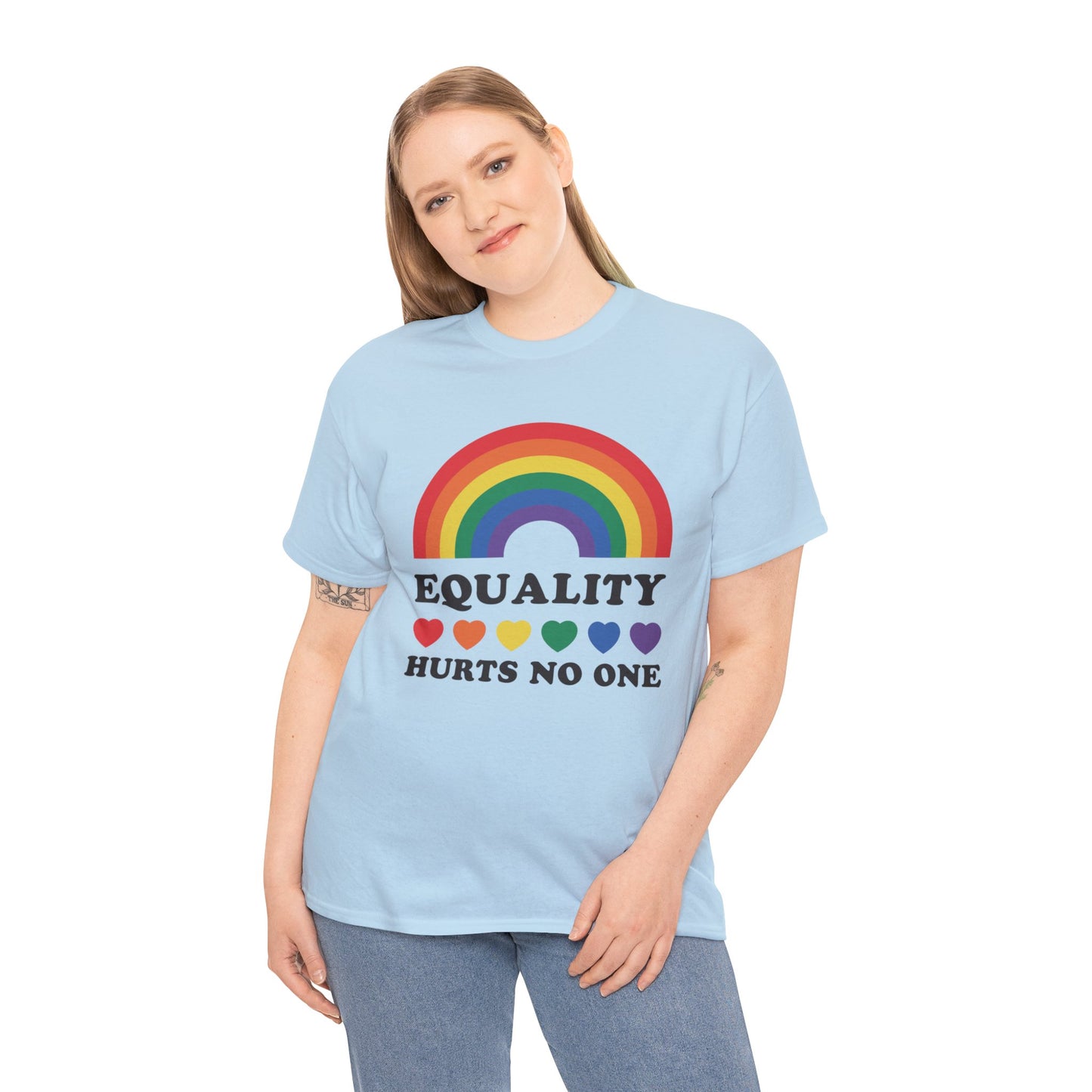 Equality Hurts No One Heavy Cotton Tee