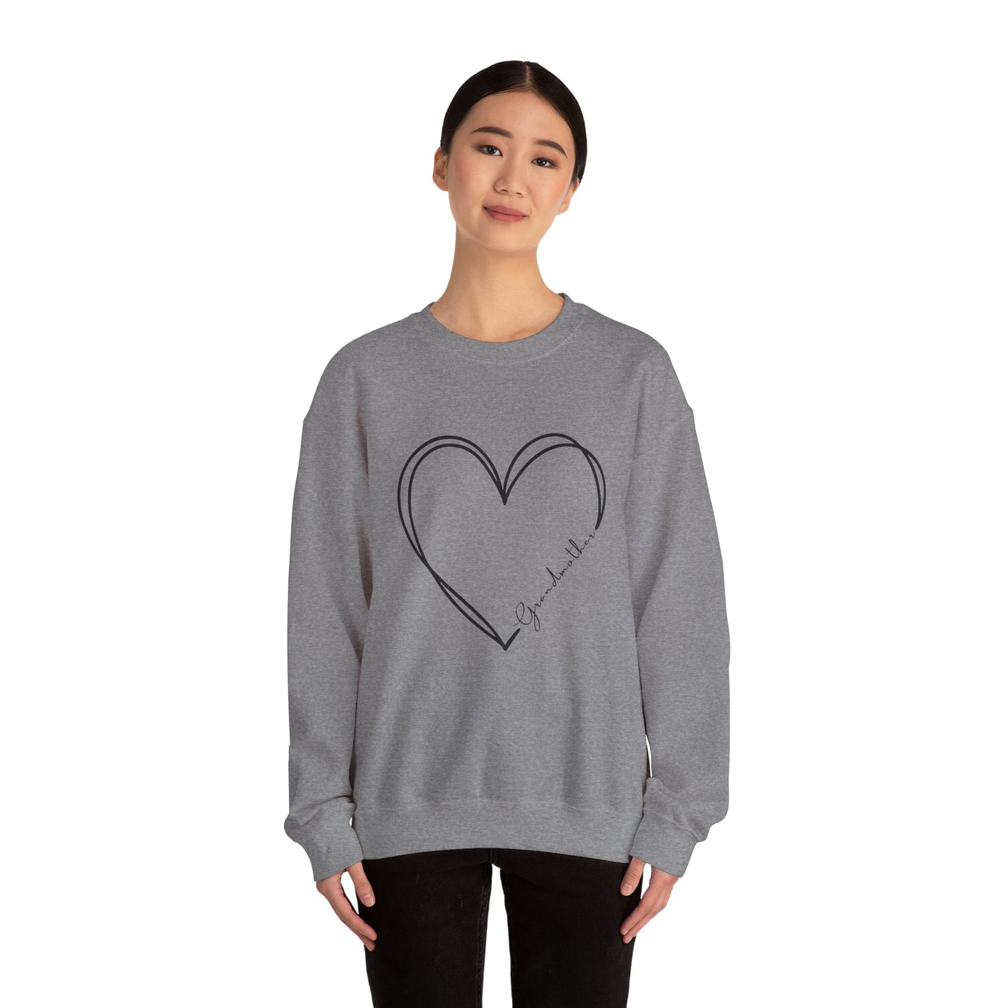 Heart Grandmother Heavy Blend™ Crewneck Sweatshirt