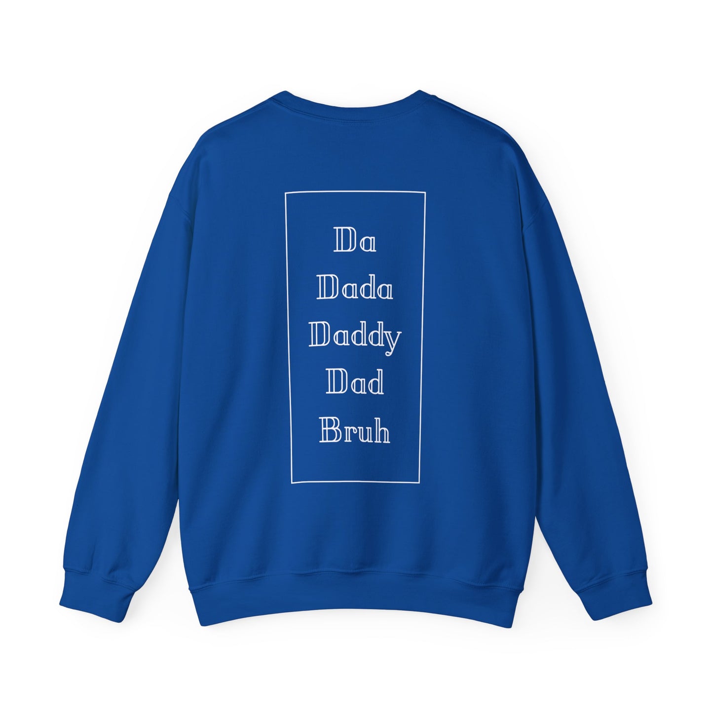 Evolution of a Dad Heavy Blend™ Crewneck Sweatshirt
