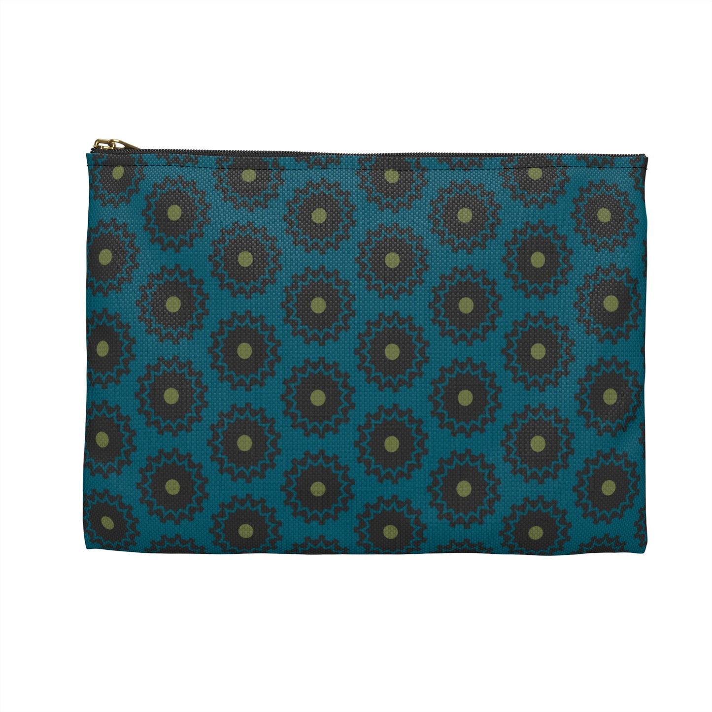 Blue Mandalas Accessory Pouch
