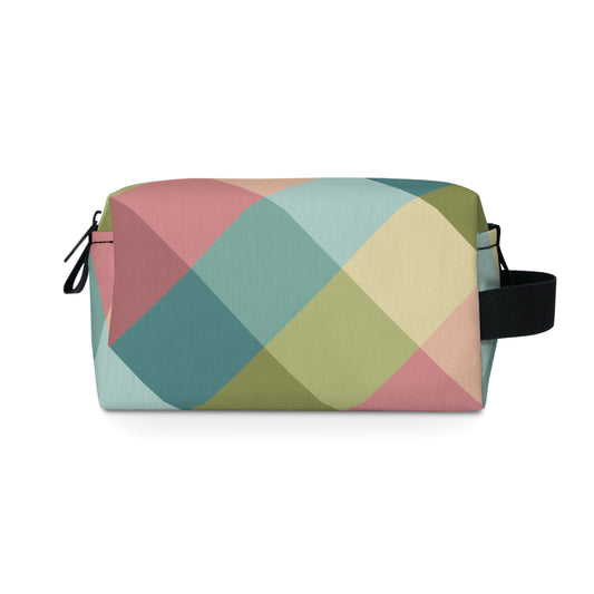 Pastel Checkers Toiletry Bag