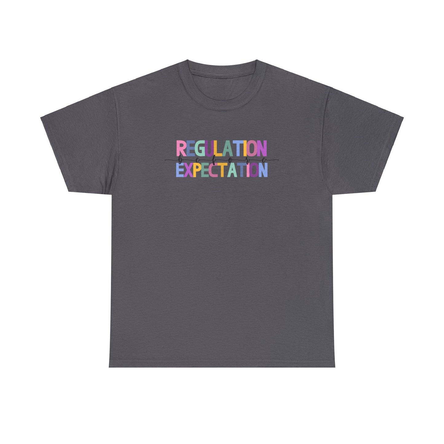 Regulation Before Expectation Heavy Cotton Tee