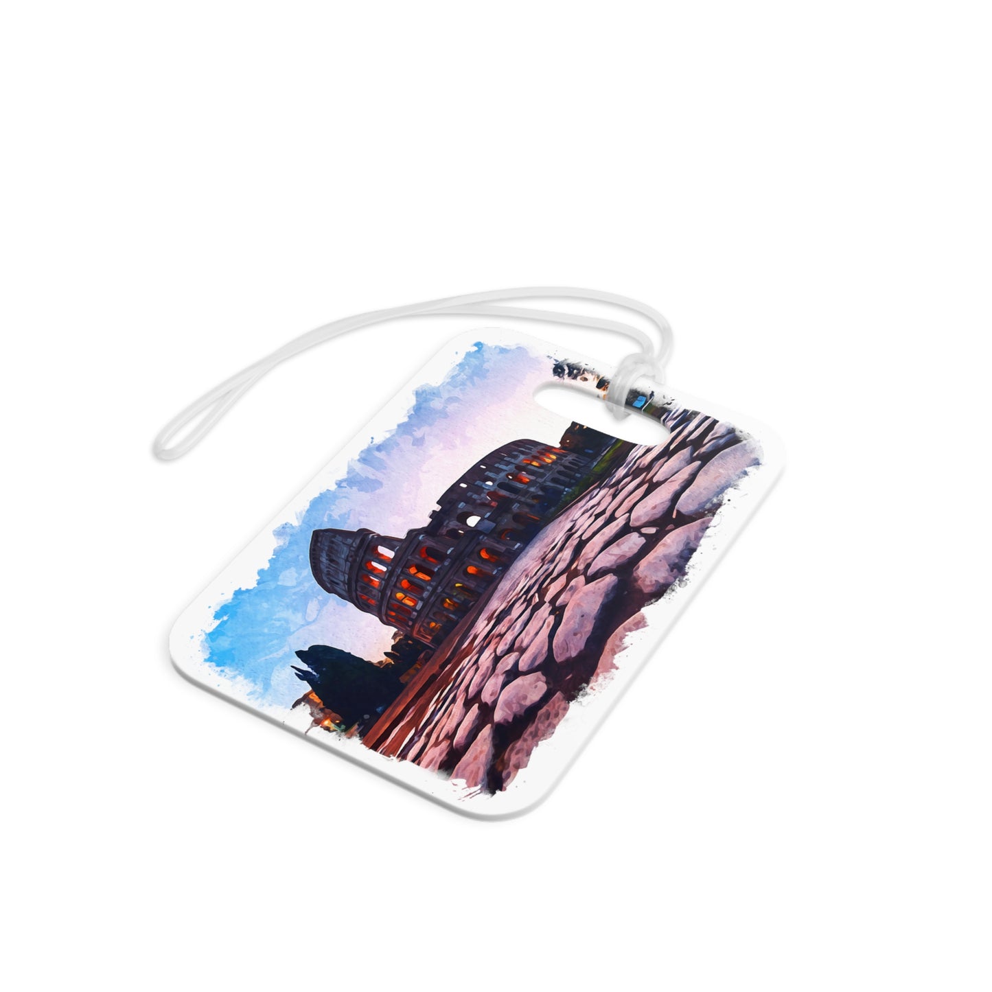 Colosseum Luggage Tags