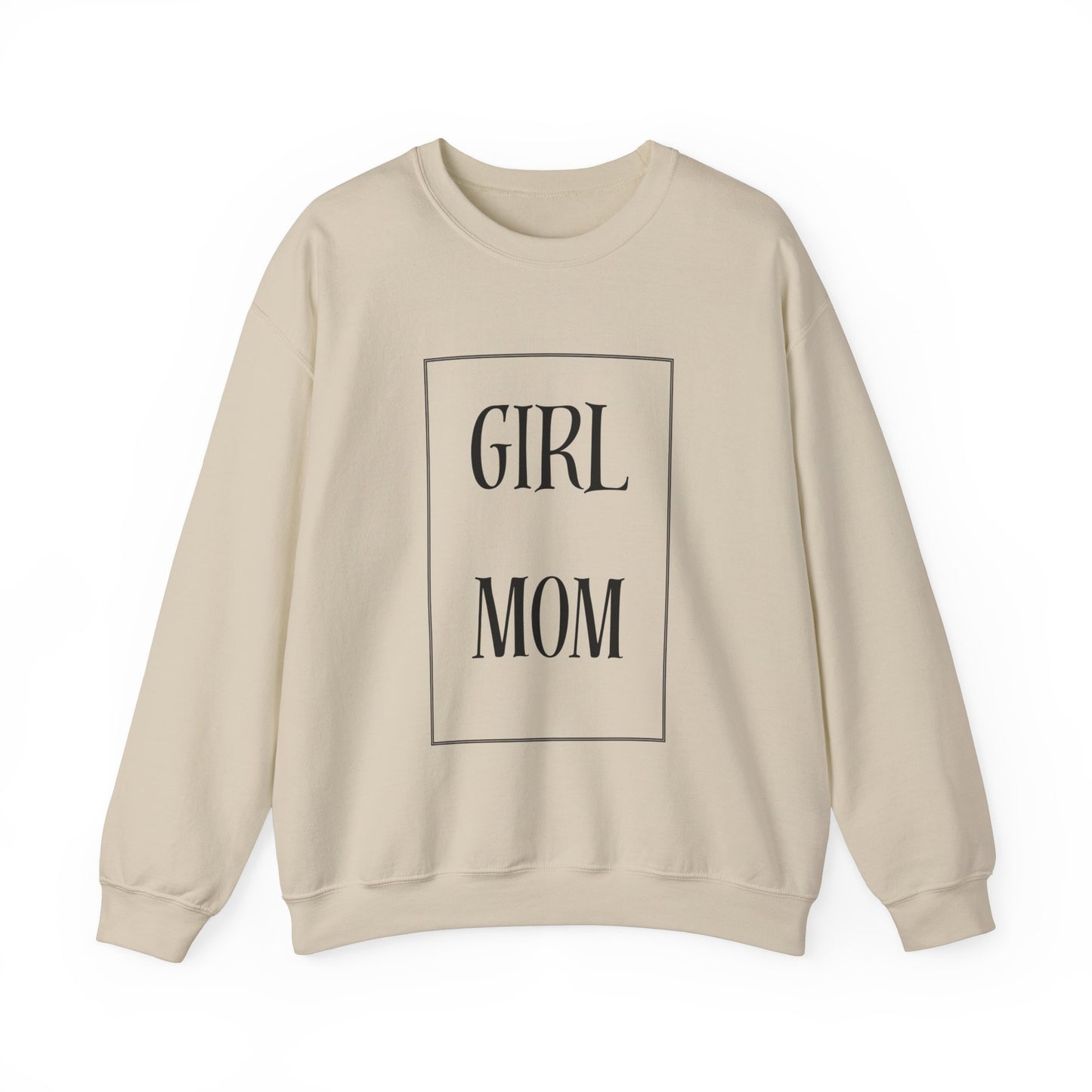 Girl Mom Heavy Blend™ Crewneck Sweatshirt