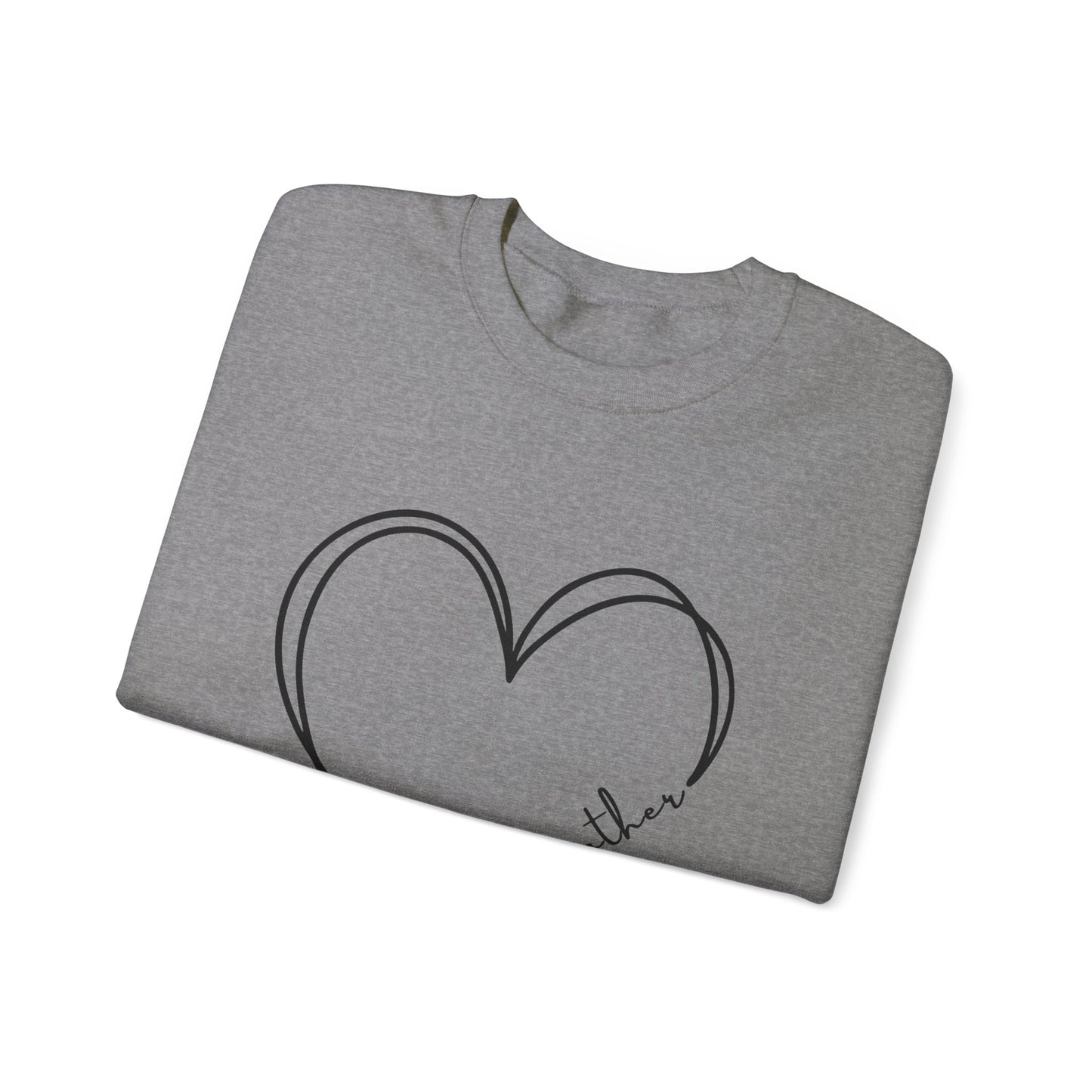 Heart Mother Heavy Blend™ Crewneck Sweatshirt