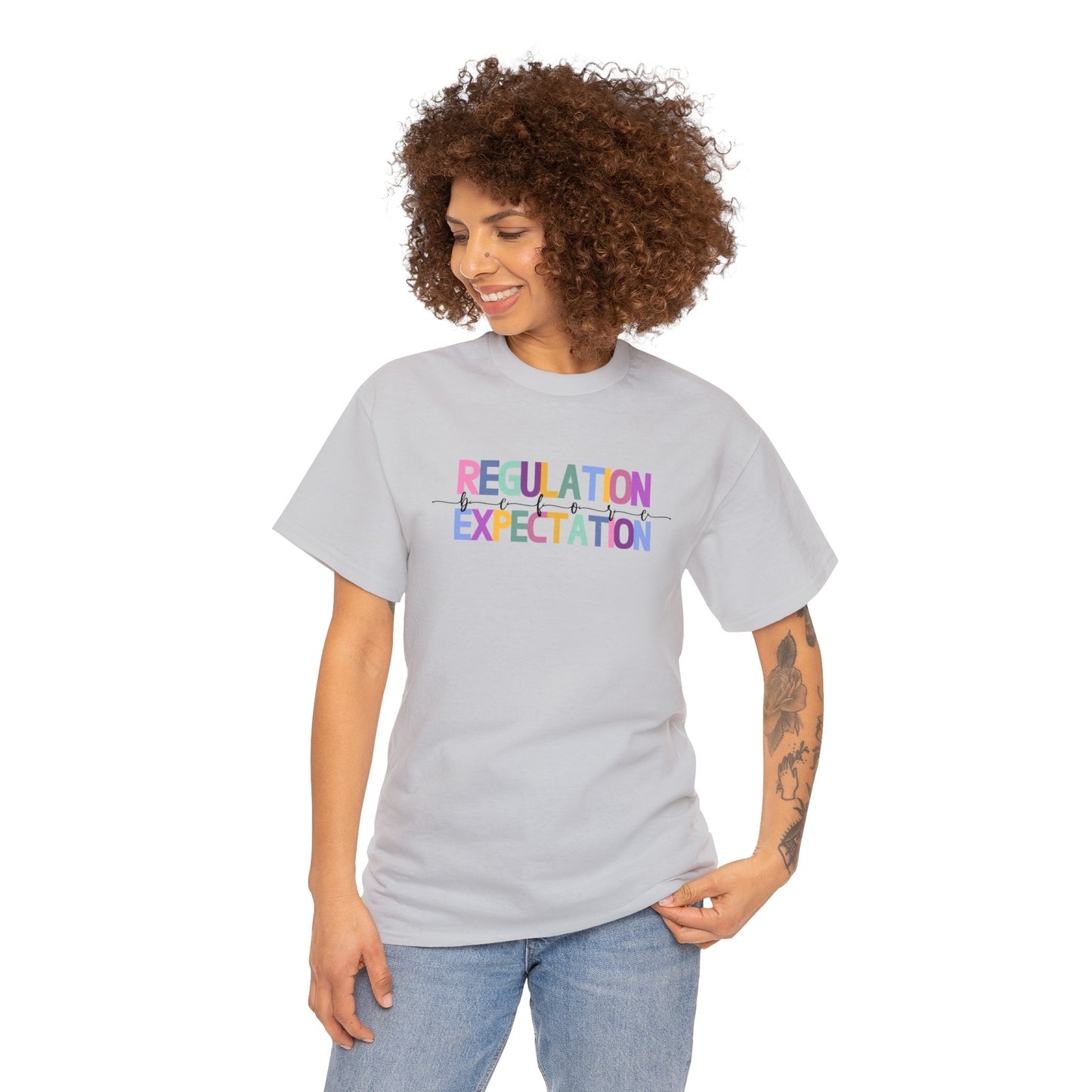 Regulation Before Expectation Heavy Cotton Tee
