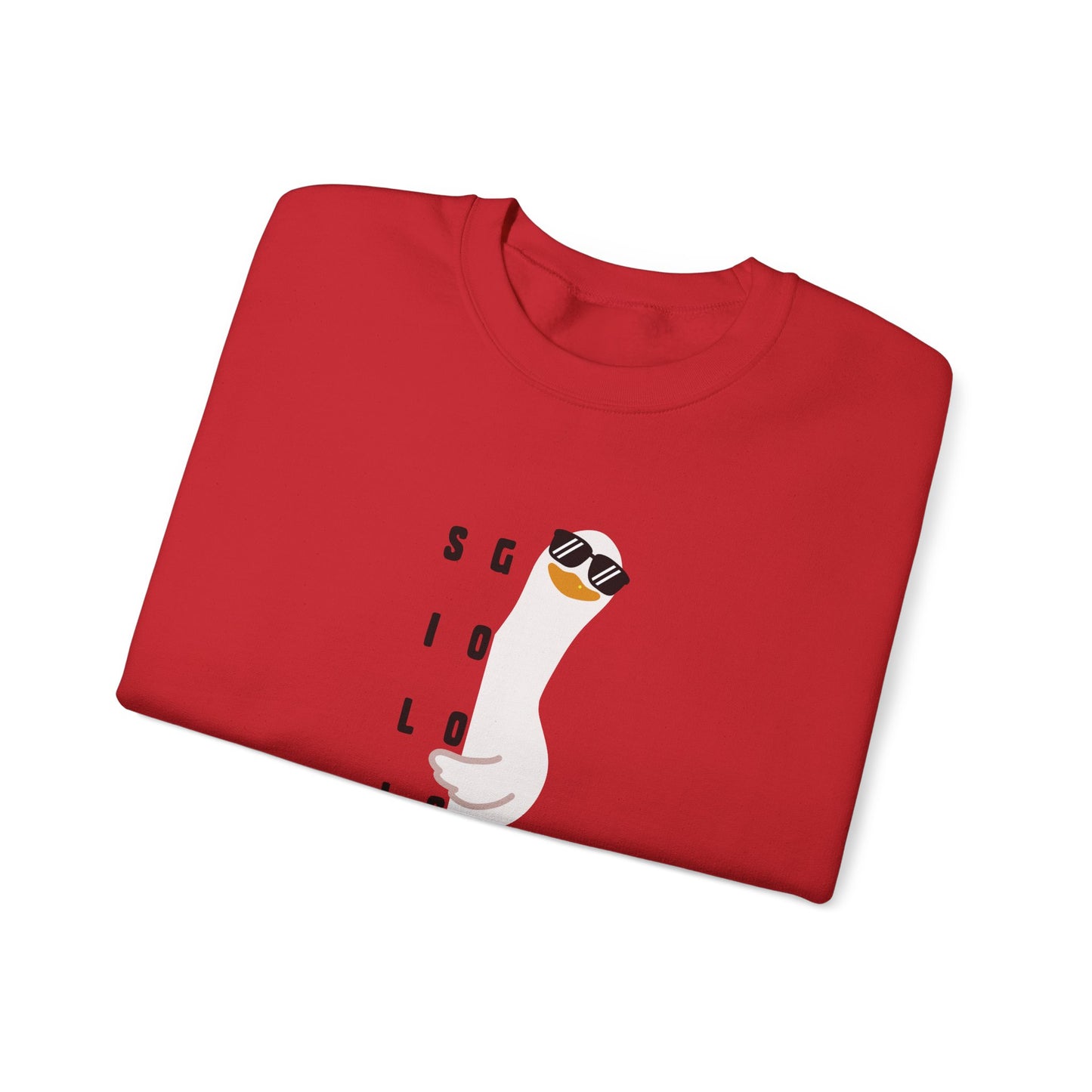 Cool Silly Goose Heavy Blend™ Crewneck Sweatshirt