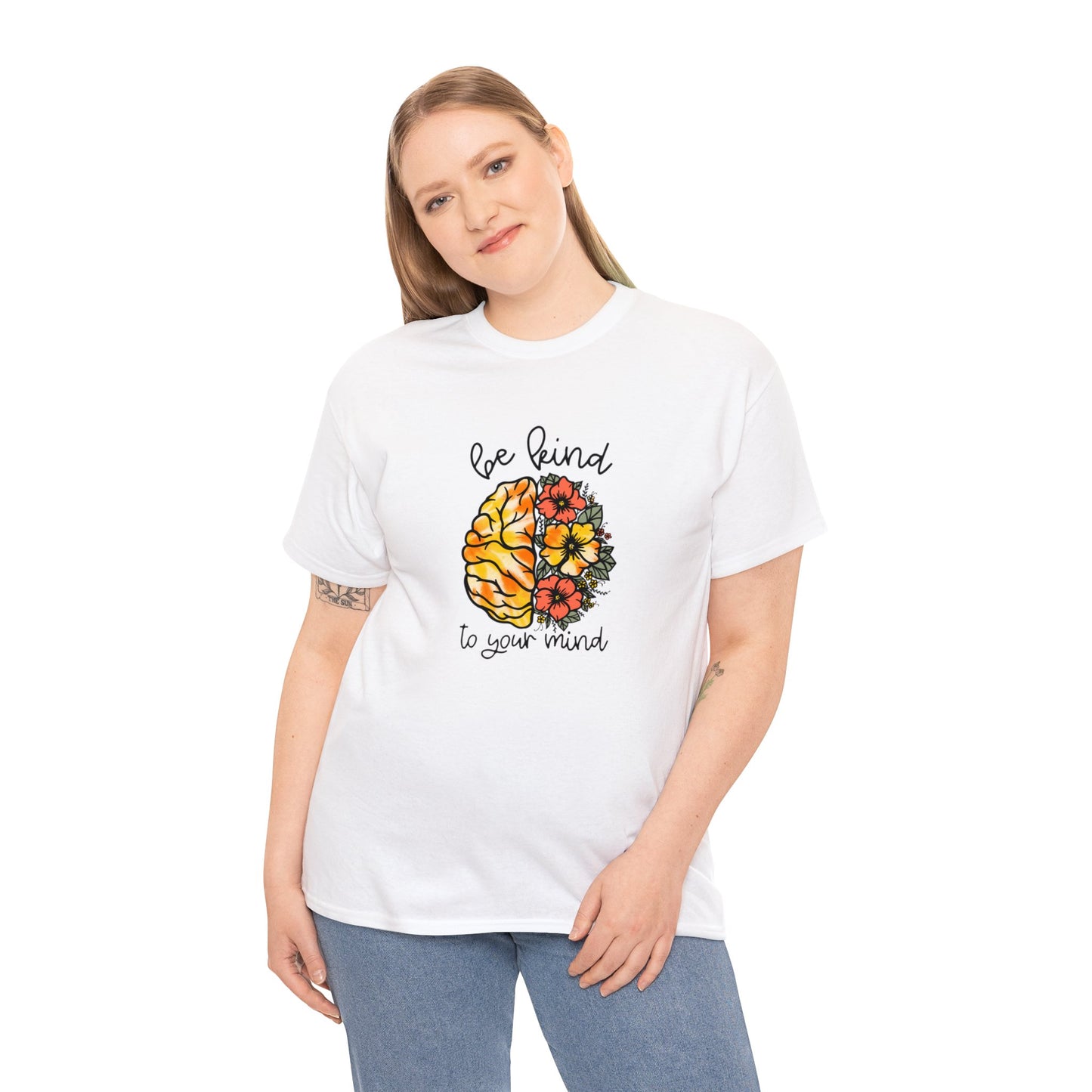 Be Kind To Your Mind Heavy Cotton Tee