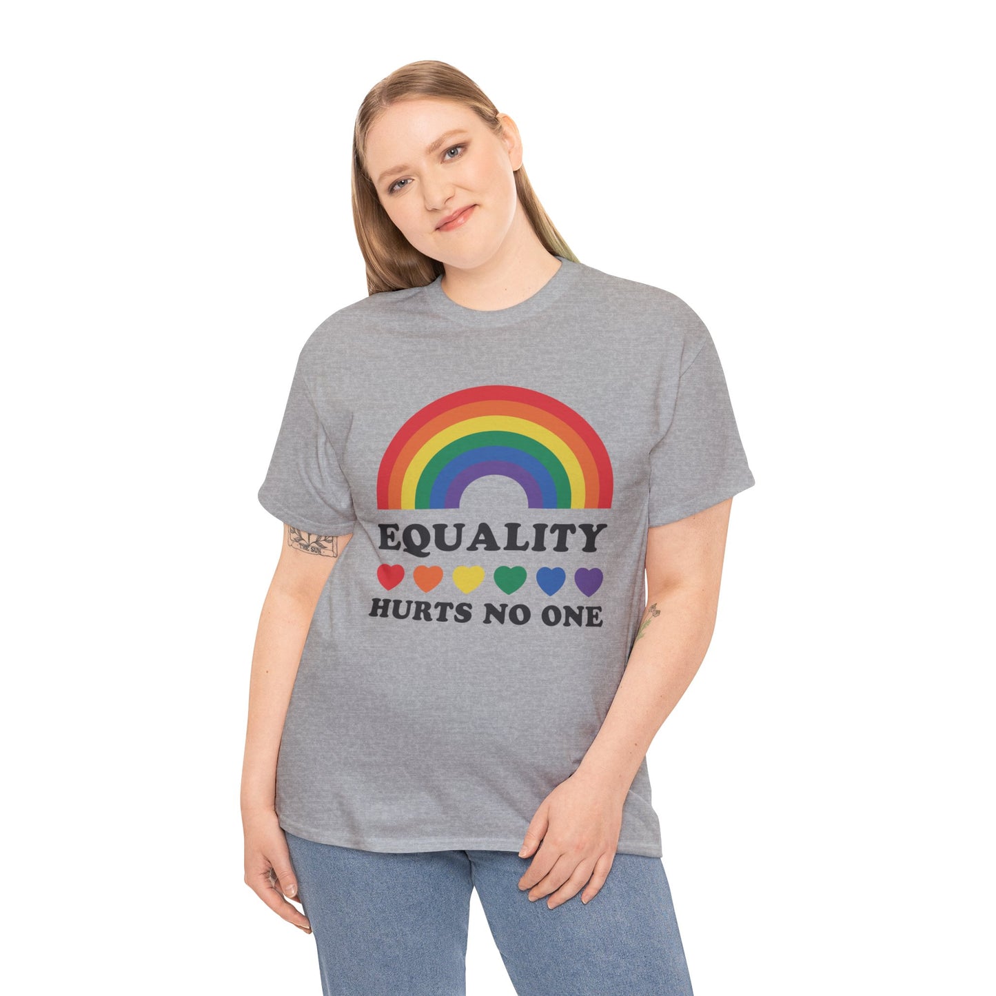 Equality Hurts No One Heavy Cotton Tee