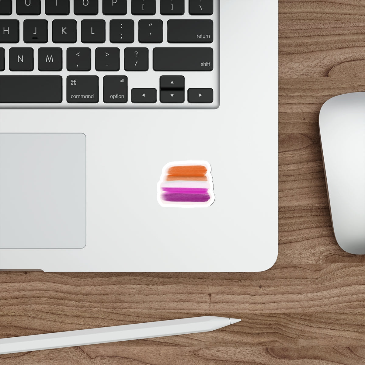 Lesbian Pride Die-Cut Vinyl Sticker